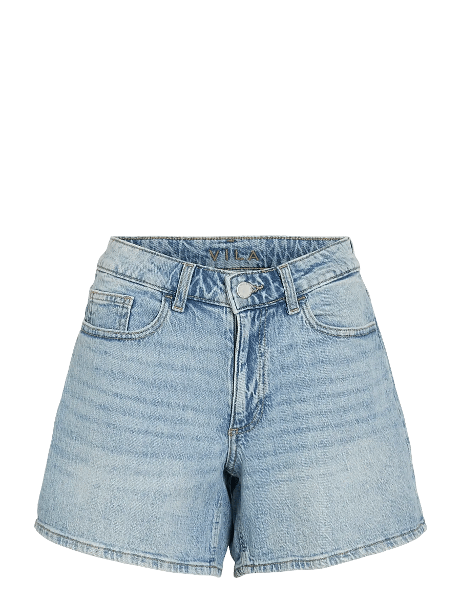 Vila - VIJAF RW DENIM SHORTS-NOOS - jorts - light blue denim - 1