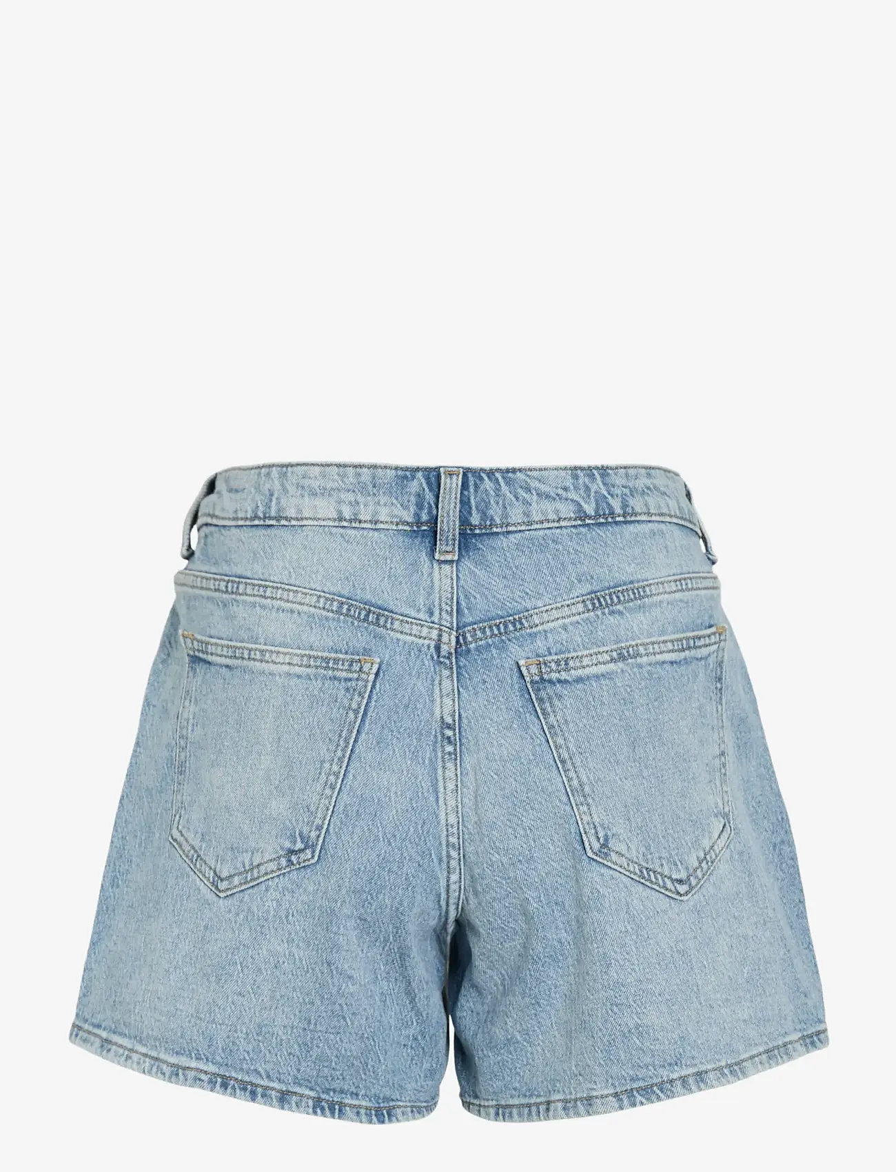 Vila - VIJAF RW DENIM SHORTS-NOOS - jorts - light blue denim - 2