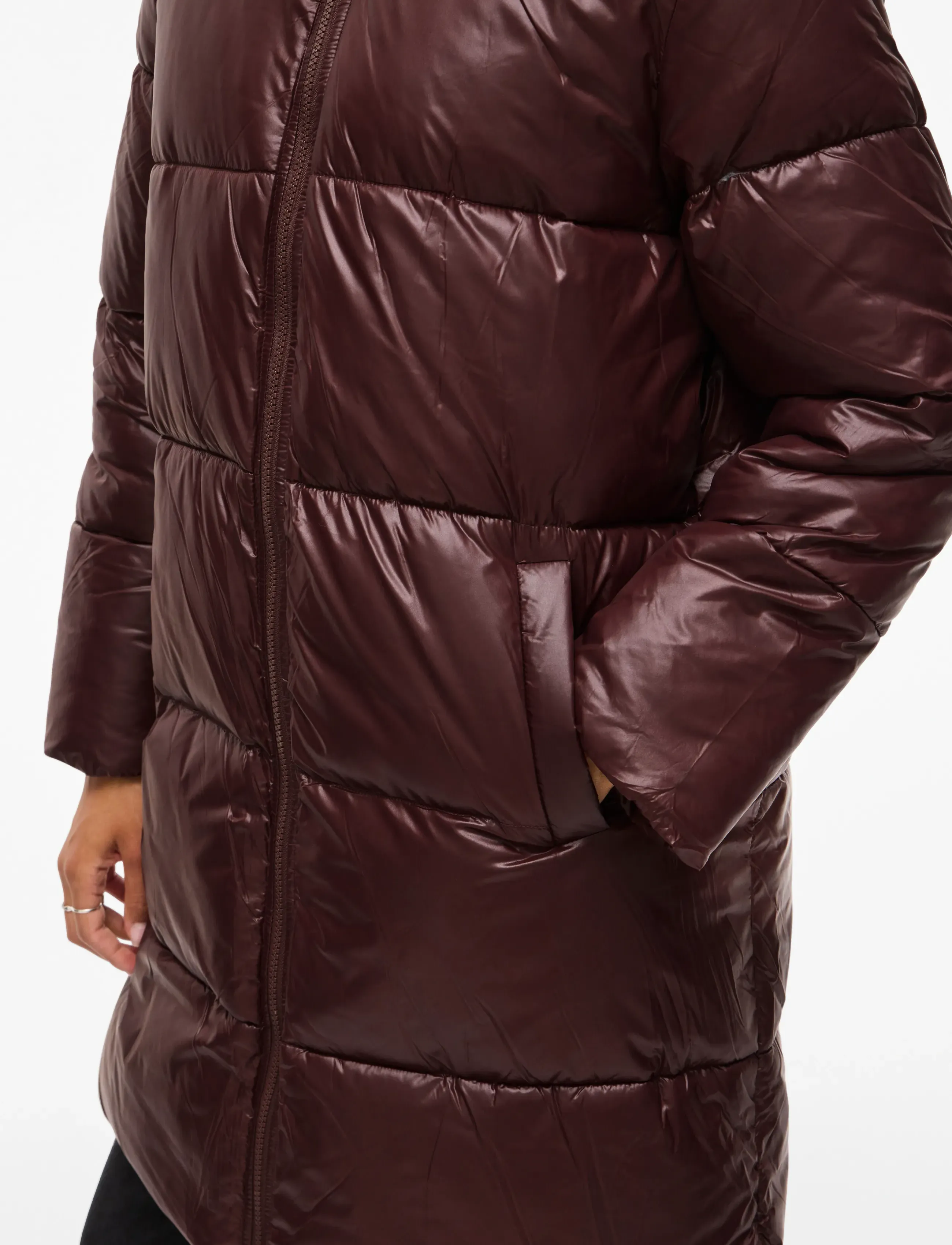 Vilidda L/S Hood Shinny Puffer Jacket 5