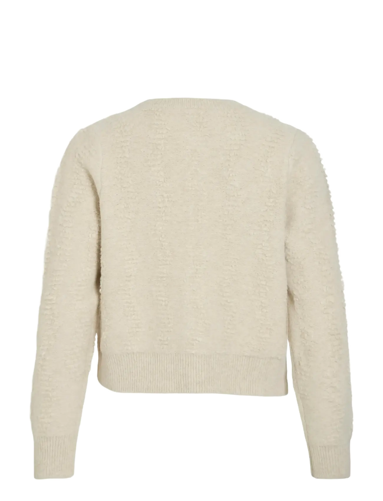 Vila - VIMIRI O-NECK L/S KNIT CARDIGAN - cardigans - birch - 1