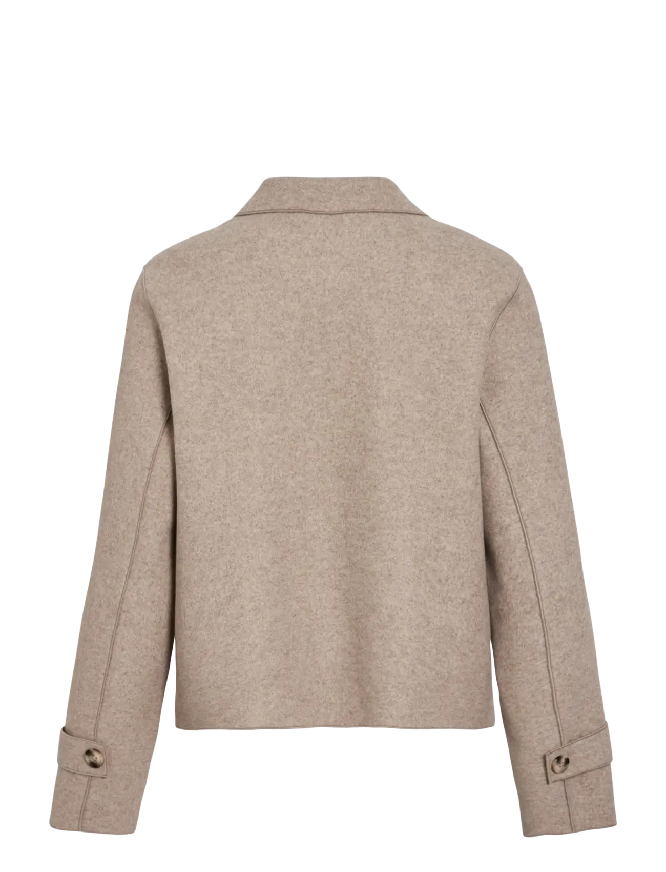 Vila - VIJUICE L/S SHORT JACKET - NOOS - natural melange - 2