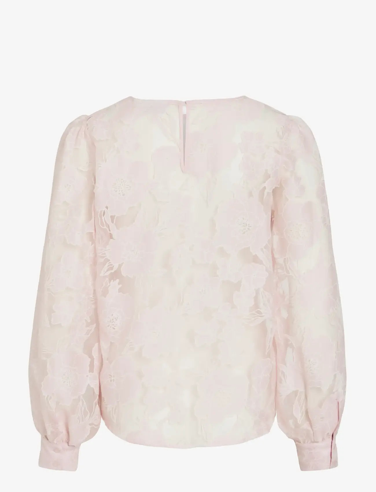 Vila - VIBILLIE O-NECK L/S TOP - langärmlige blusen - cherry blossom - 2