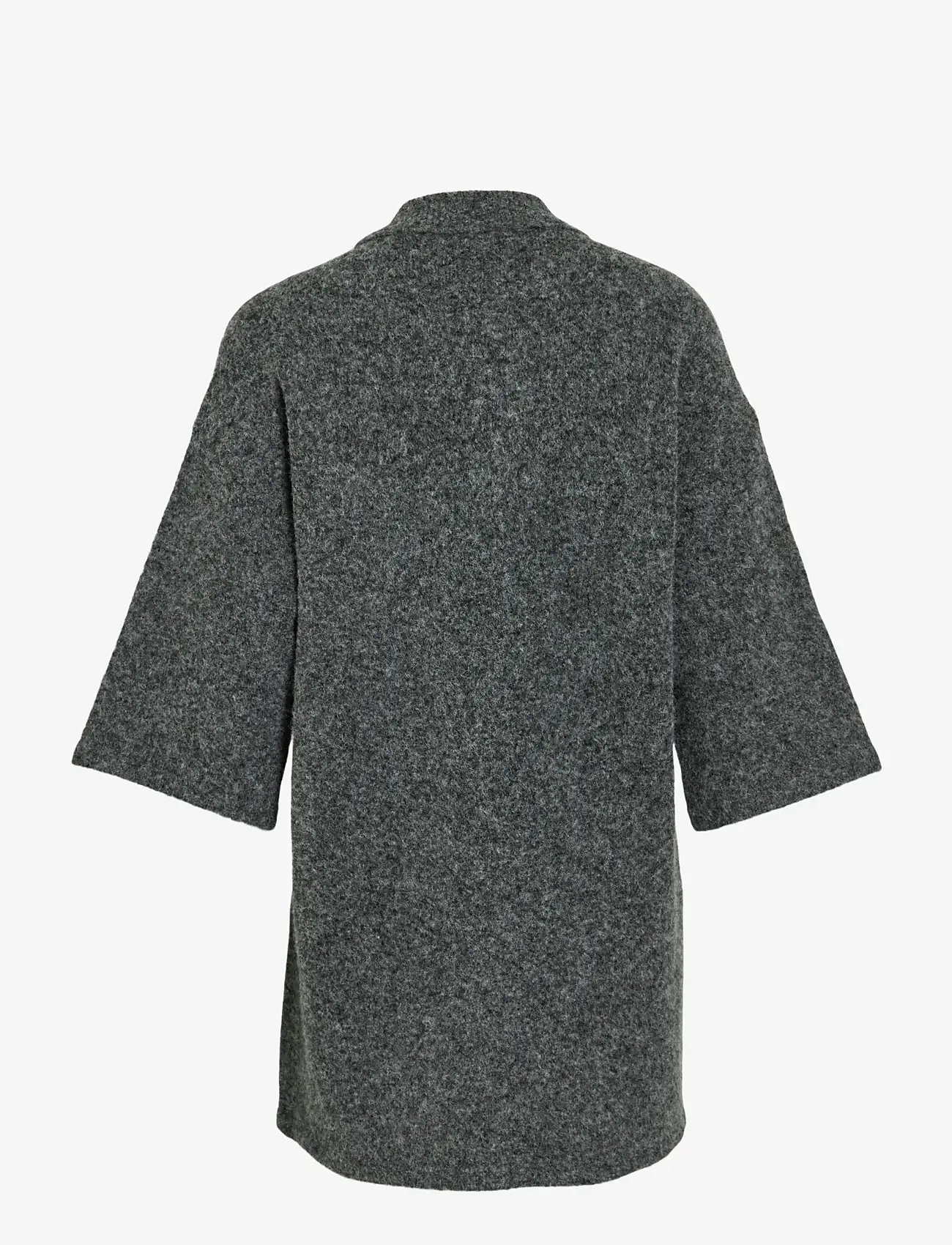 Vila - VILAURI 3/4 SLEEVE KNIT DRESS - medium grey melange - 1