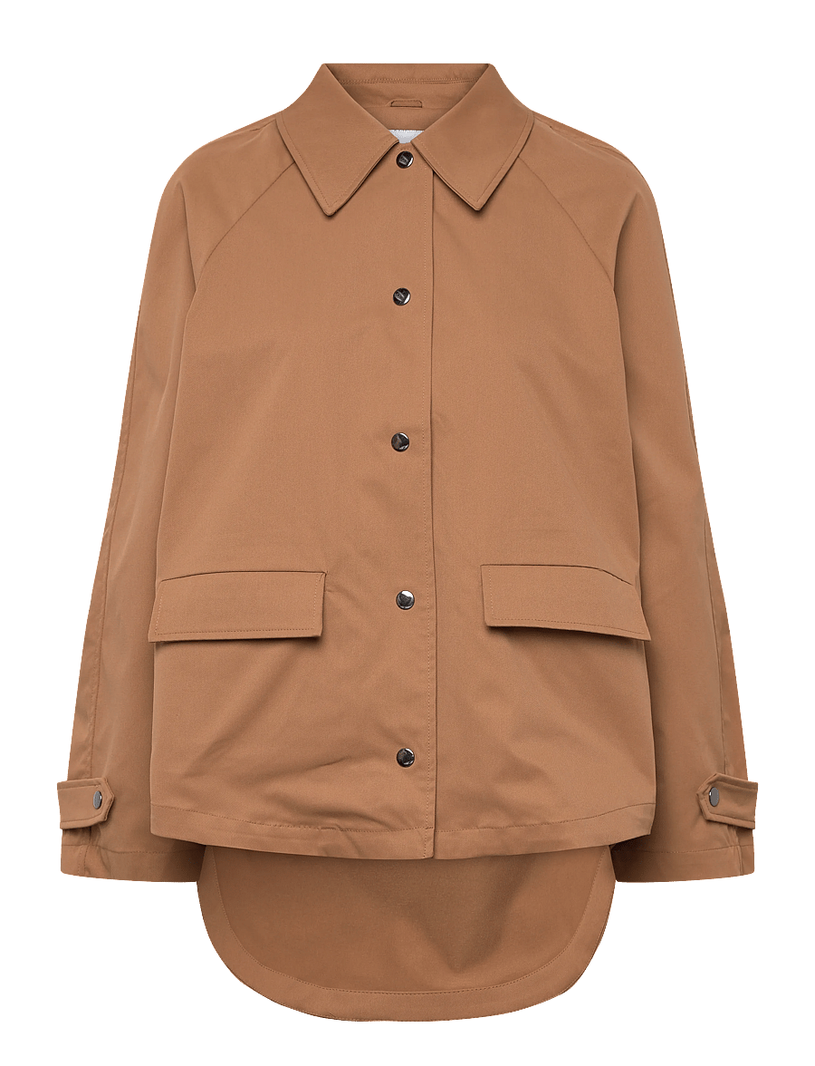 Vila - VIIRIA L/S JACKET/TB - leichte jacken - toasted coconut - 1