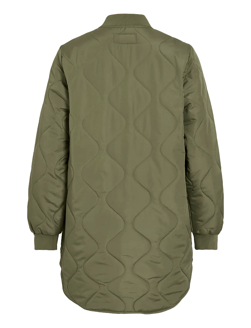 Vila - VITATE L/S QUILT JACKET - NOOS - frühlingsjacken - olivine - 2