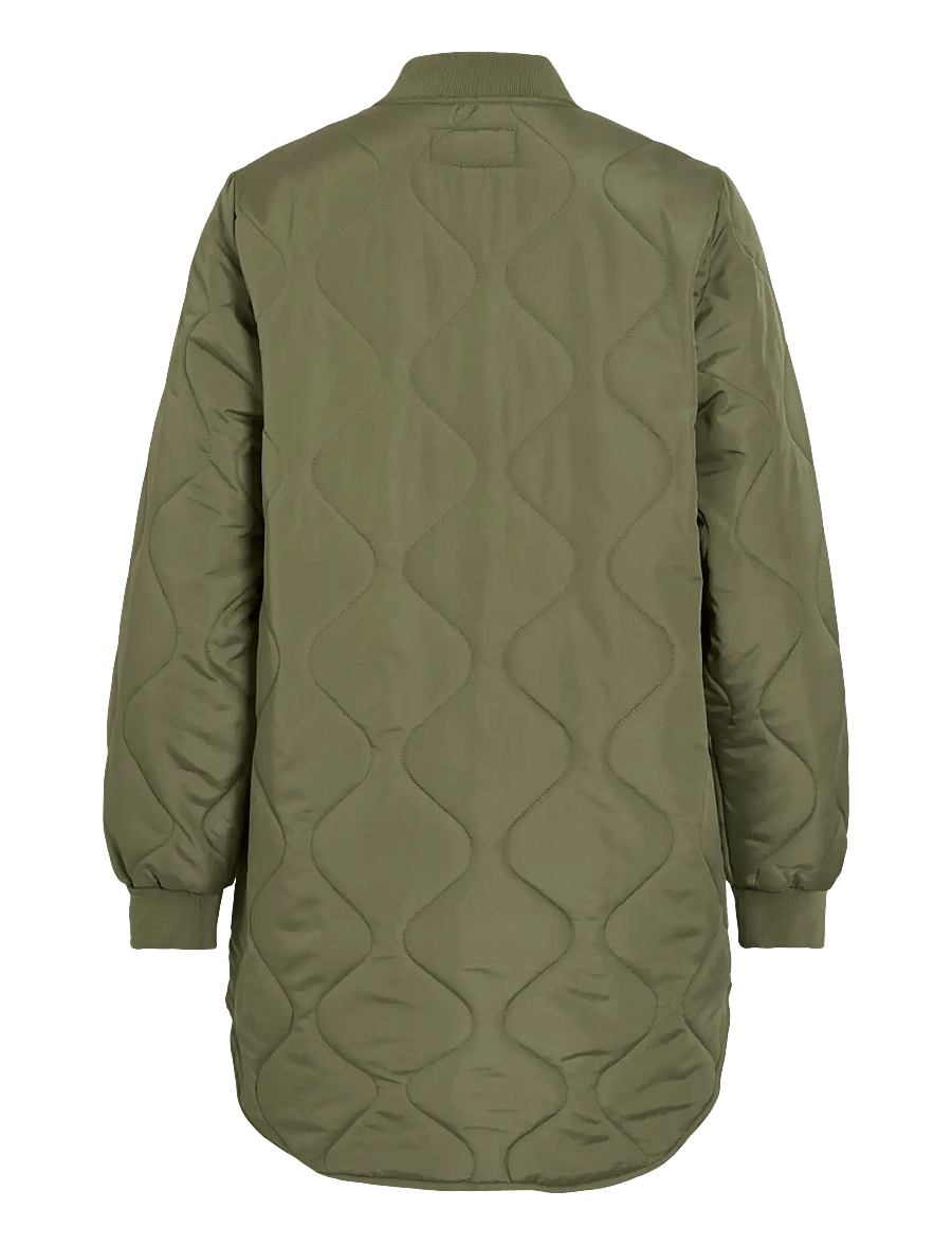 Vila - VITATE L/S QUILT JACKET - NOOS - frühlingsjacken - olivine - 2