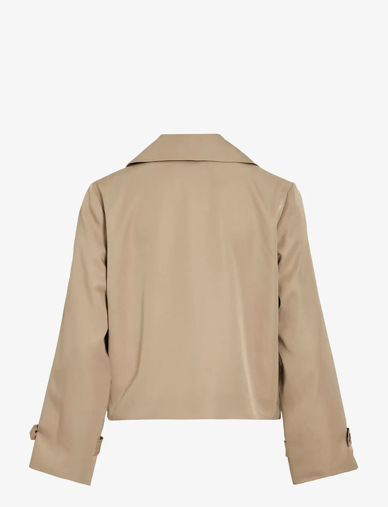 Vila - VIADDISON L/S SHORT JACKET - NOOS - overtøj - savannah tan - 2