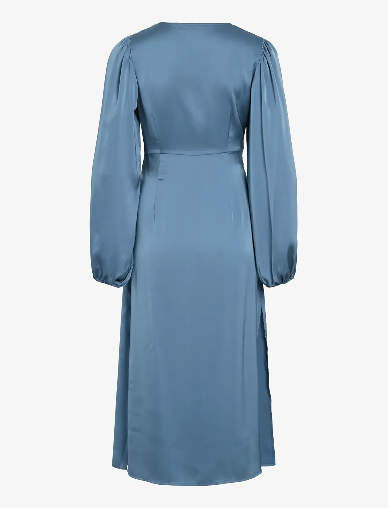 Vila - VISCHASTA L/S CUT OUT MIDI DRESS - cocktail dresses - vintage indigo - 2