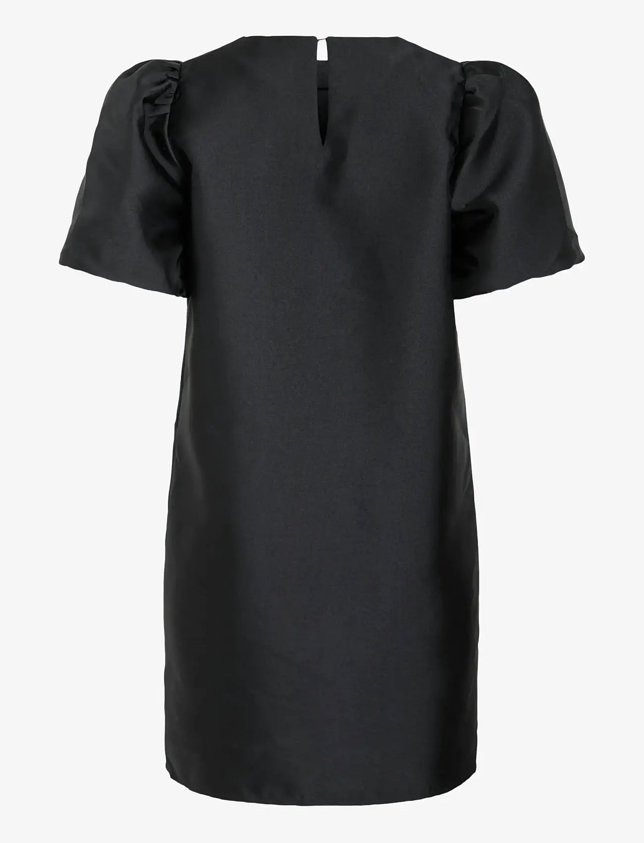 Vila - VISHINA 2/4 O-NECK SHORT DRESS/PTY/KA - festkjoler - black - 1