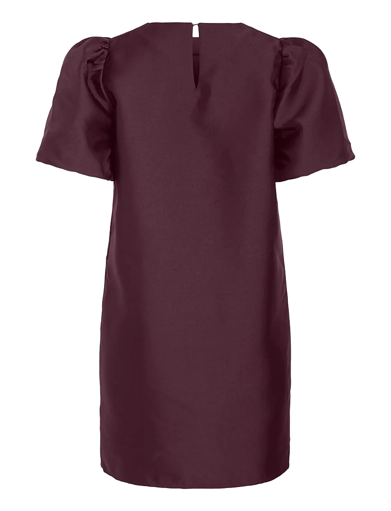 Vila - VISHINA 2/4 O-NECK SHORT DRESS/PTY/KA - festklänningar - fig - 1