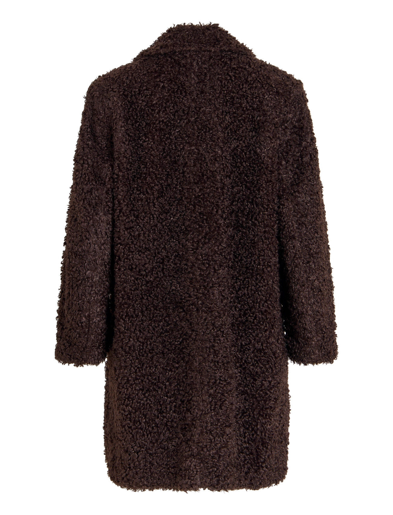 Vila - VIMAJDA L/S TEDDY JACKET /OTW - coffee bean - 1
