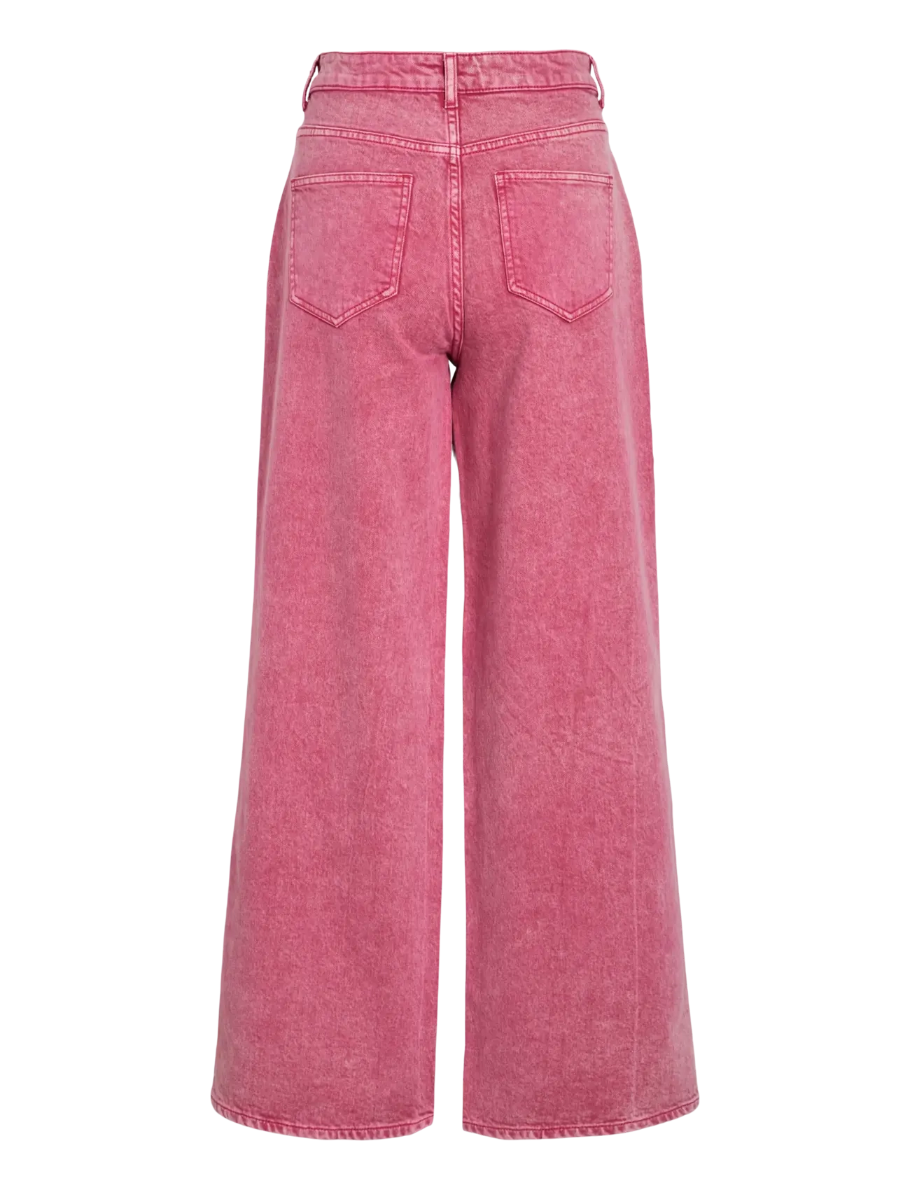Vila - VIFREYA HW WIDE COLOR WASH JNS JAF/LB - hosen mit weitem bein - jazzy - 2
