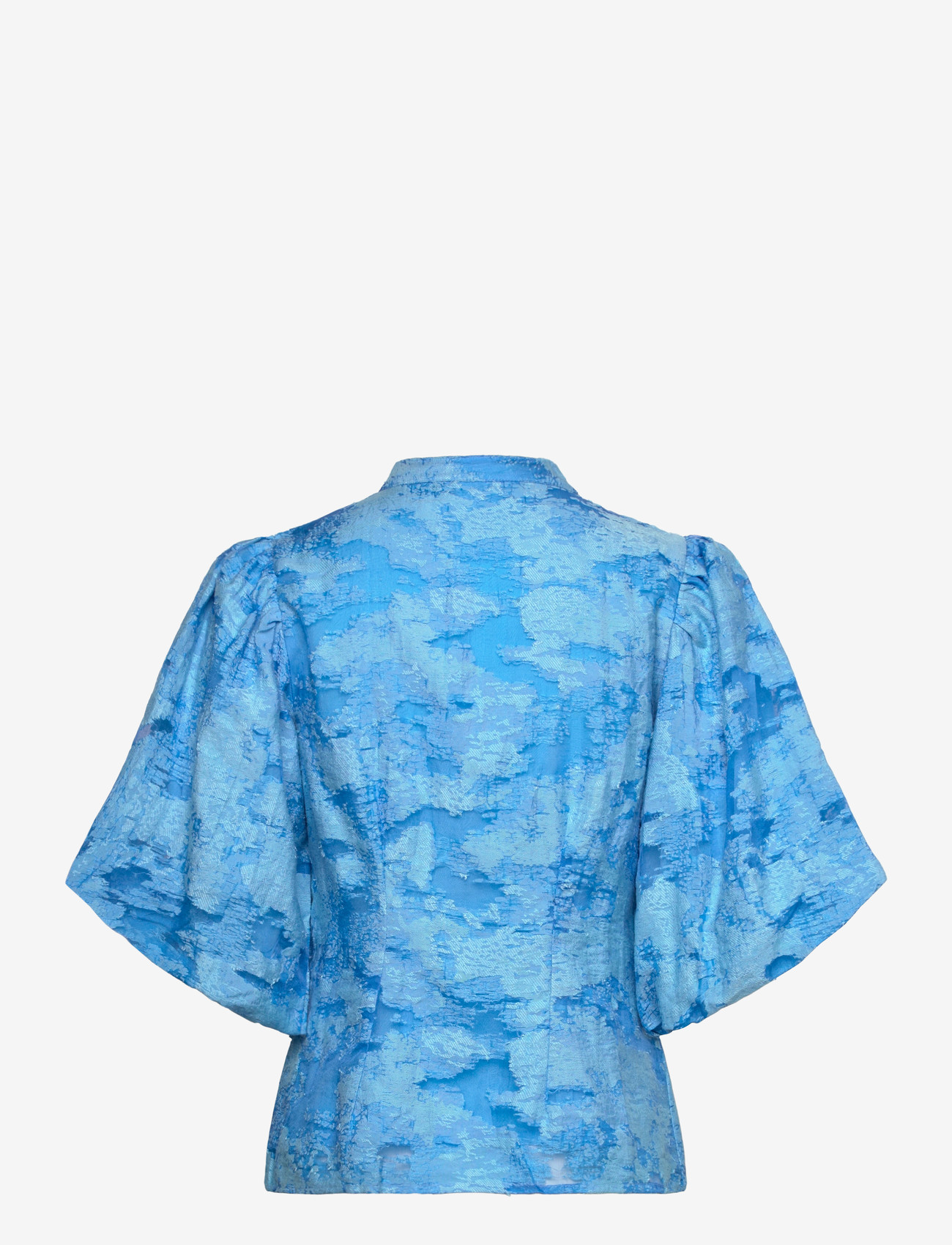 Vila - VIAGGA 2/4 TOP - kurzämlige blusen - bonnie blue - 1