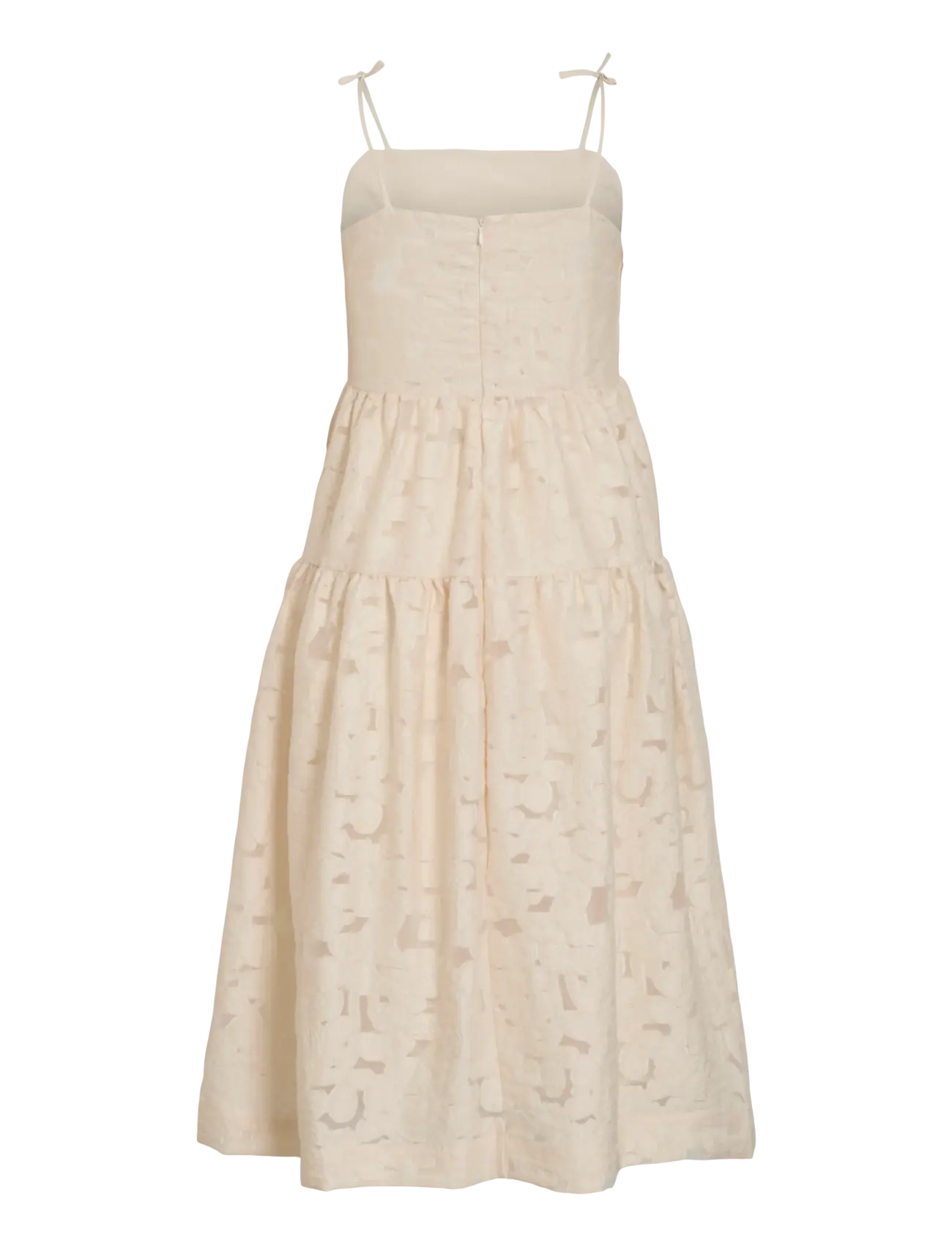 Vila - VIHELNA STRAP MIDI DRESS - kristības - birch - 2