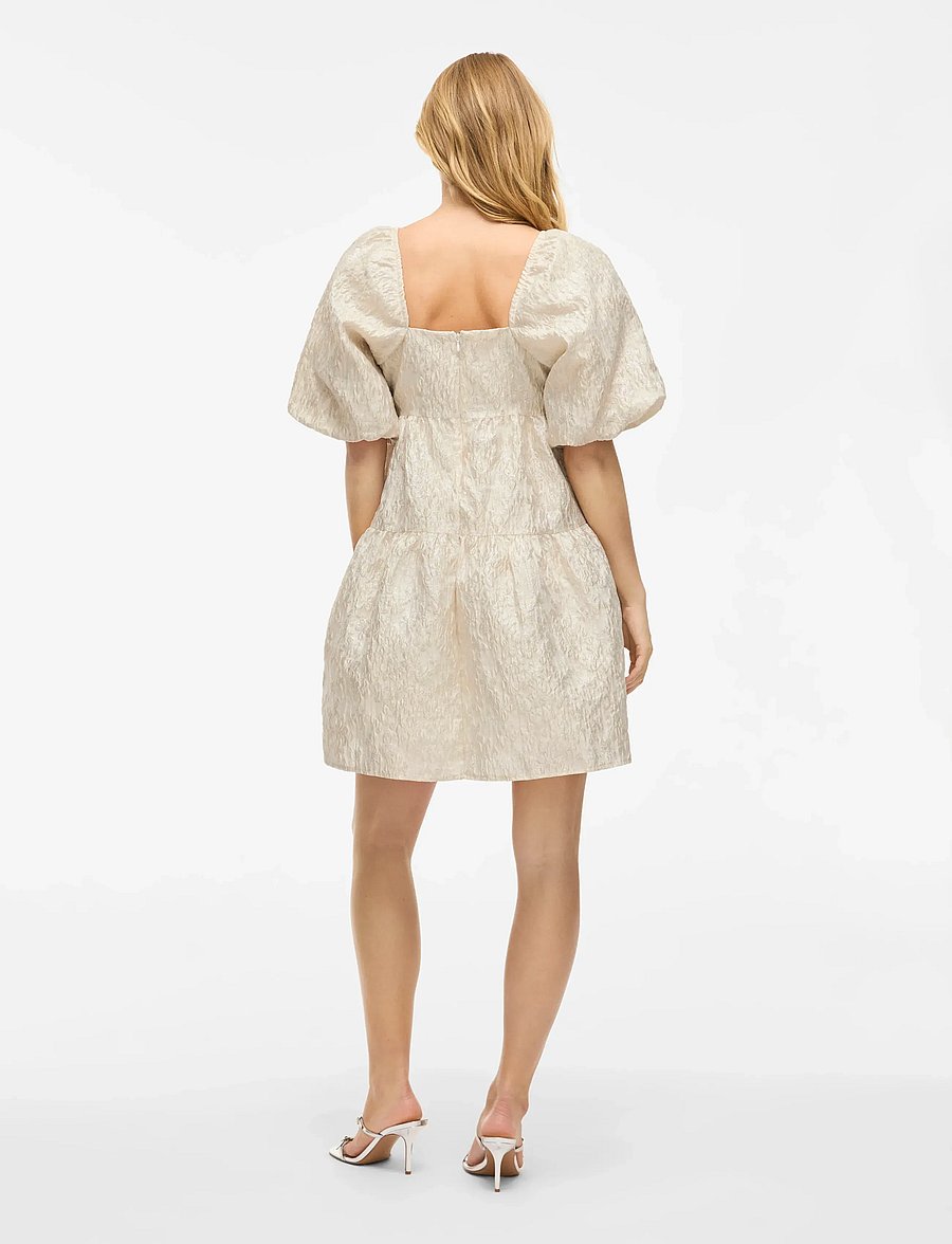 Vila - VIHELLA 2/4 DRESS - partykleider - birch - 3