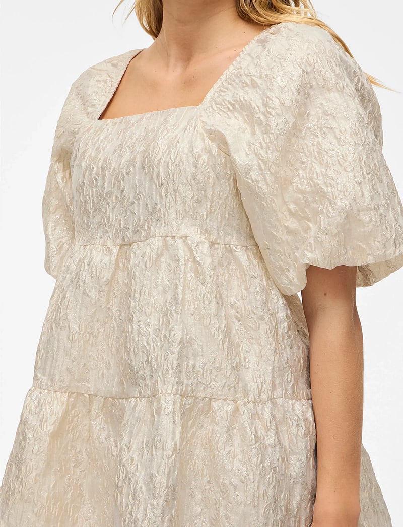 Vila - VIHELLA 2/4 DRESS - partykleider - birch - 5