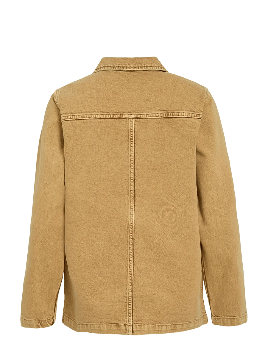 Vila - VIJAF L/S POCKET DENIM JACKET - jeansjackor - tapenade - 1