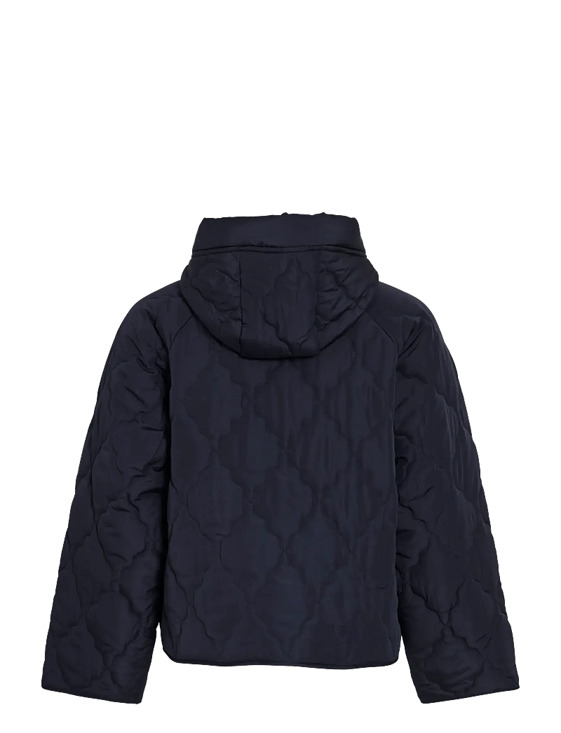 Vila - VINOVA L/S QUILTED JACKET/RN - frühlingsjacken - navy blazer - 2