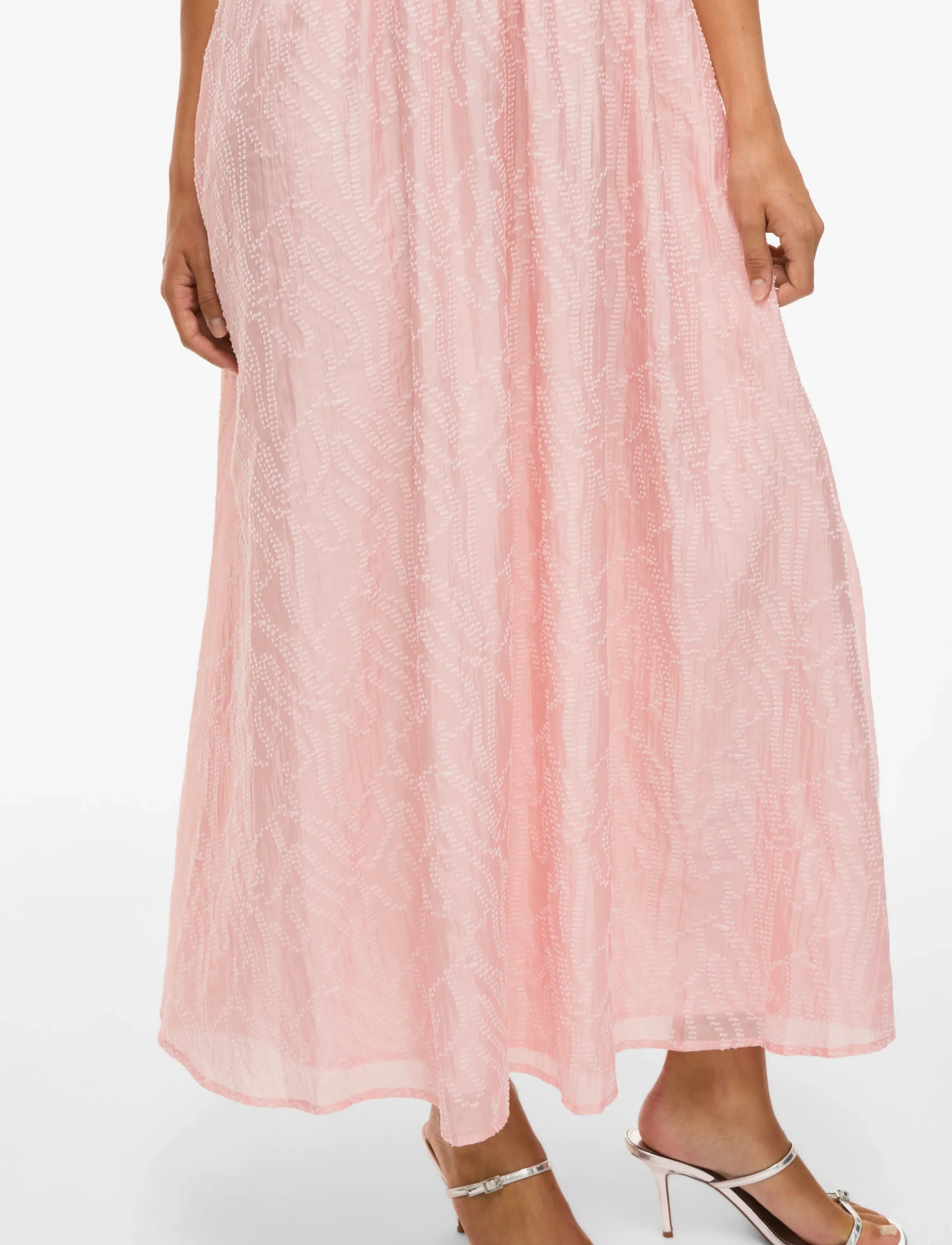 VILA Viroja S/L Midi Dress midiklänningar dam – bild 6