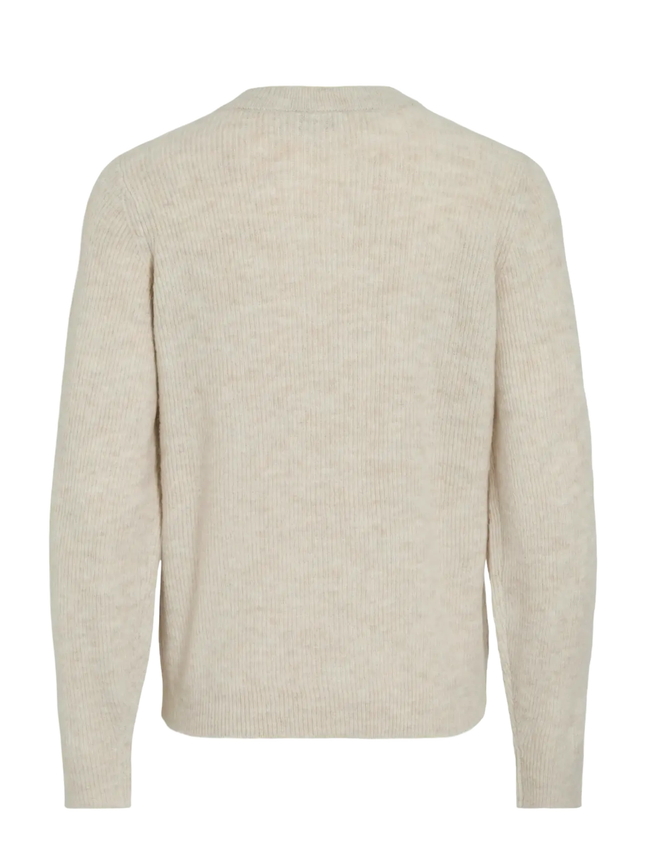 Vila - VIVIOLI O-NECK RIB KNIT CARDIGAN-NOOS - strickjacken - super light natural melan - 2