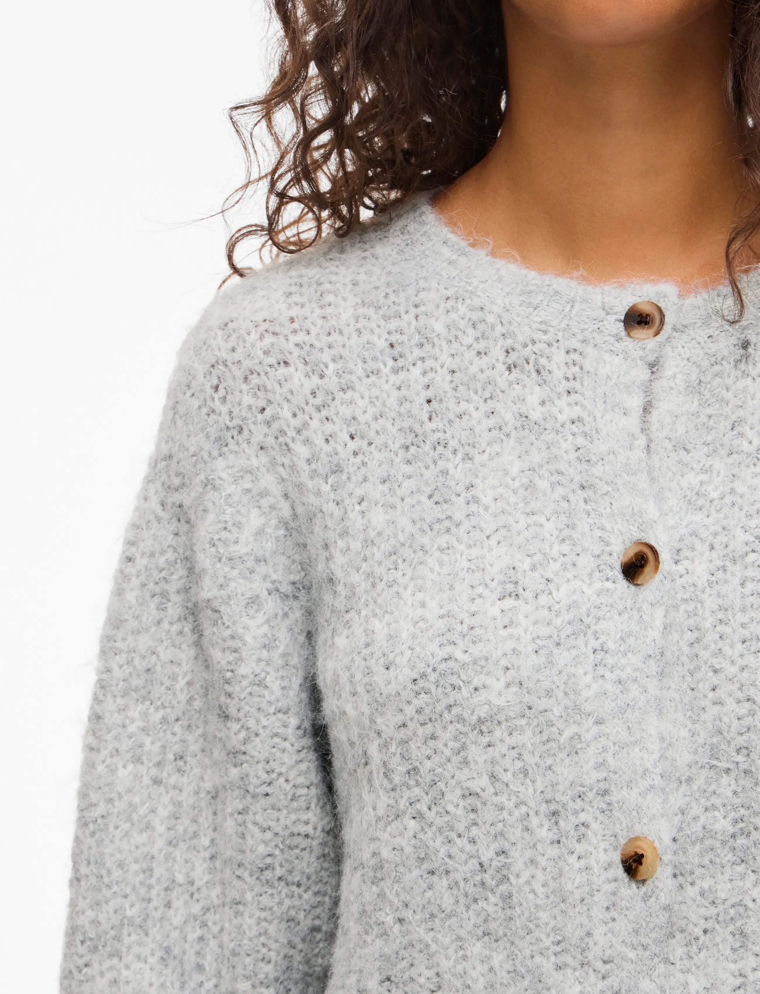 Vilampe O-Neck L/S Knit Cardigan-Noos 4