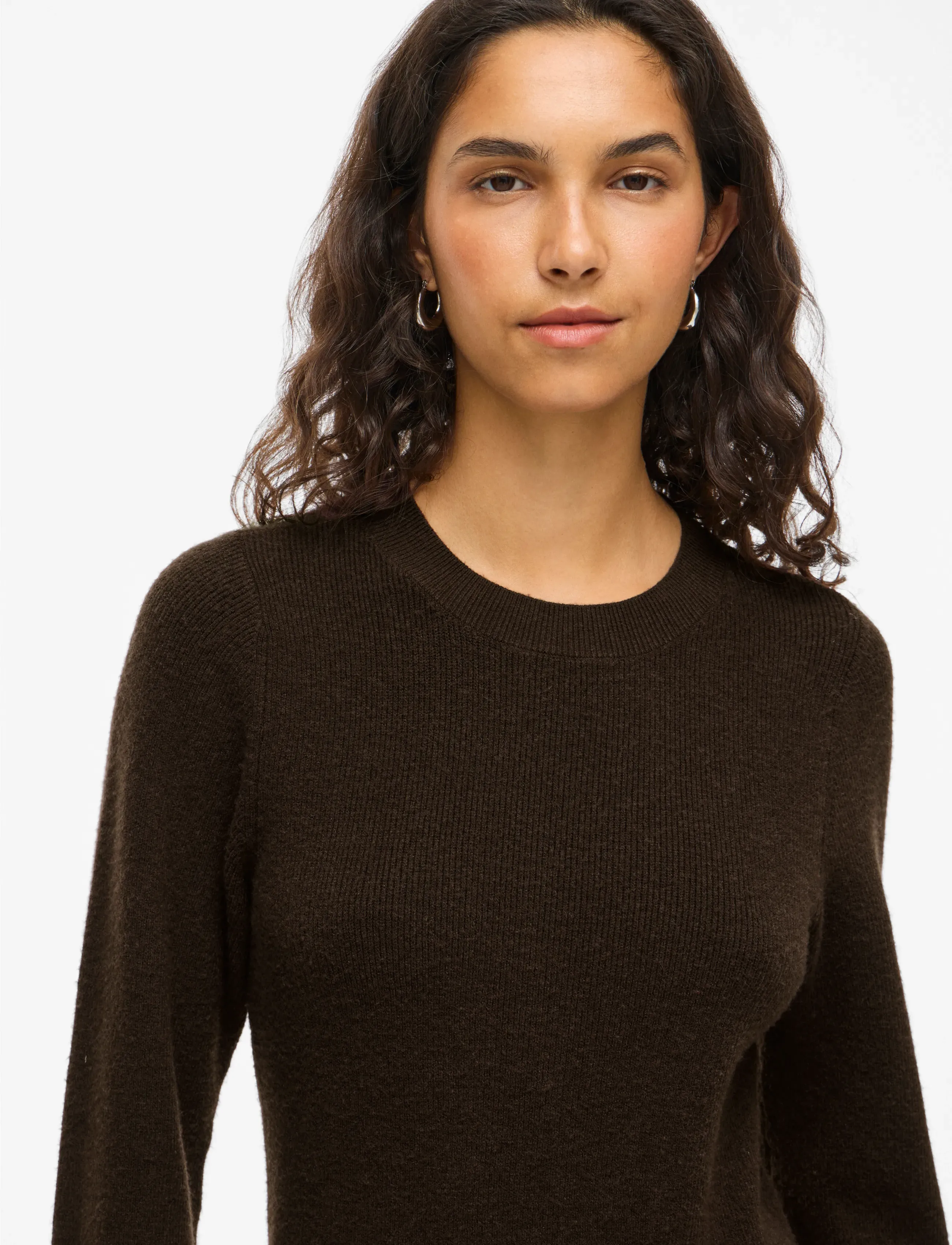 VILA Vikerry O-Neck L/S Knit Maxi Dress-Noos maxiklänningar dam – bild 5