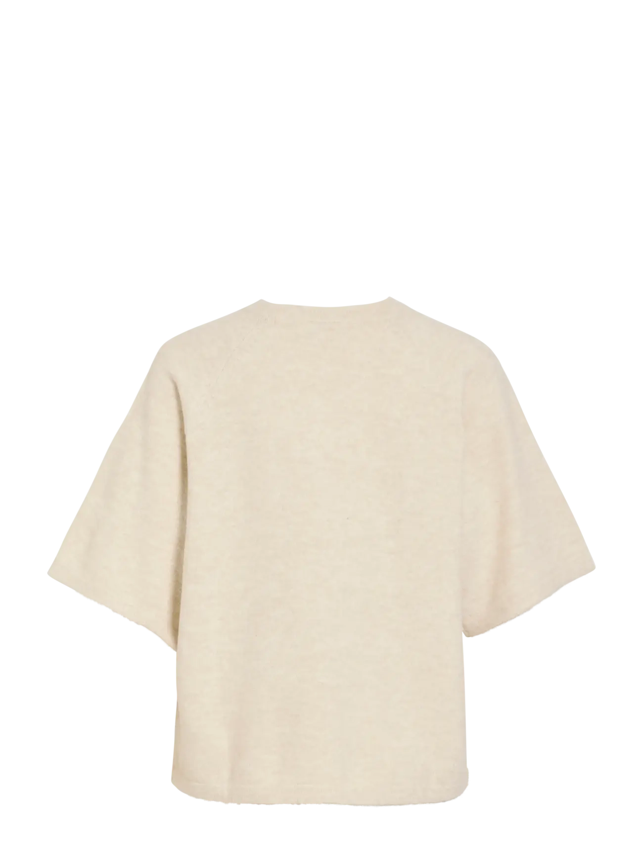 Vila - VILIGA 2/4 O-NECK KNIT TOP - NOOS - sviitrid - birch - 2