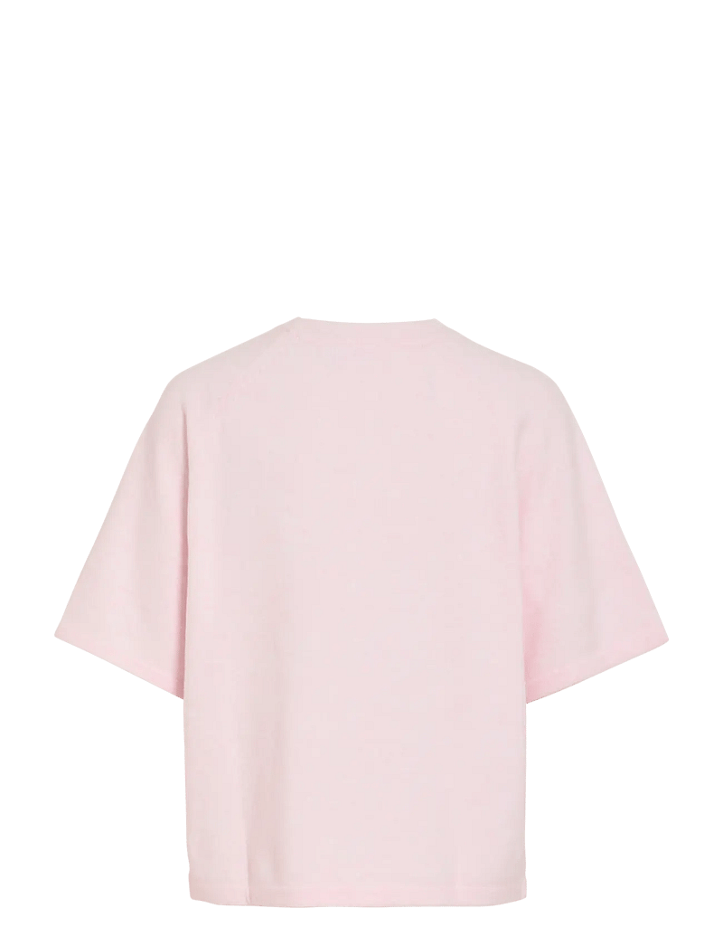 Vila - VILIGA 2/4 O-NECK KNIT TOP - NOOS - stickade tröjor - cherry blossom - 2