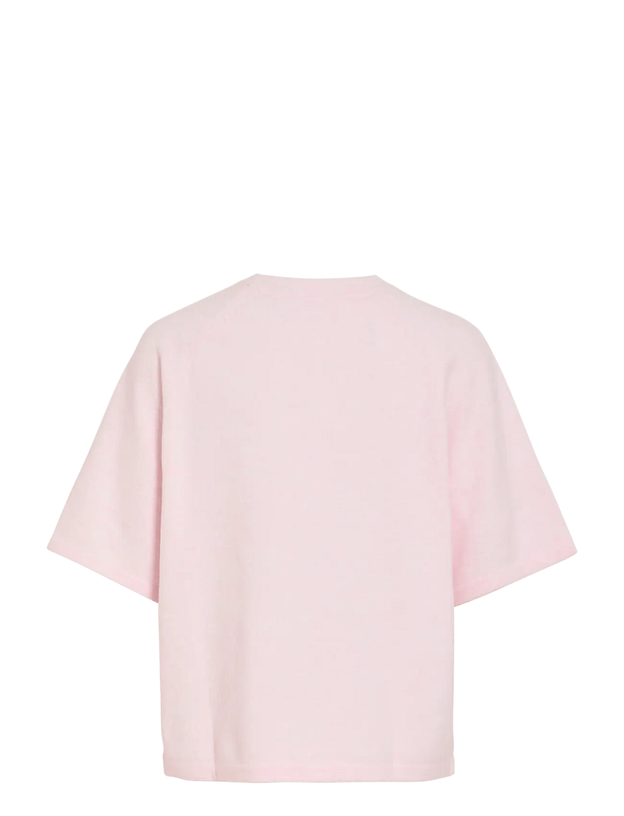 Vila - VILIGA 2/4 O-NECK KNIT TOP - NOOS - pullover - cherry blossom - 2