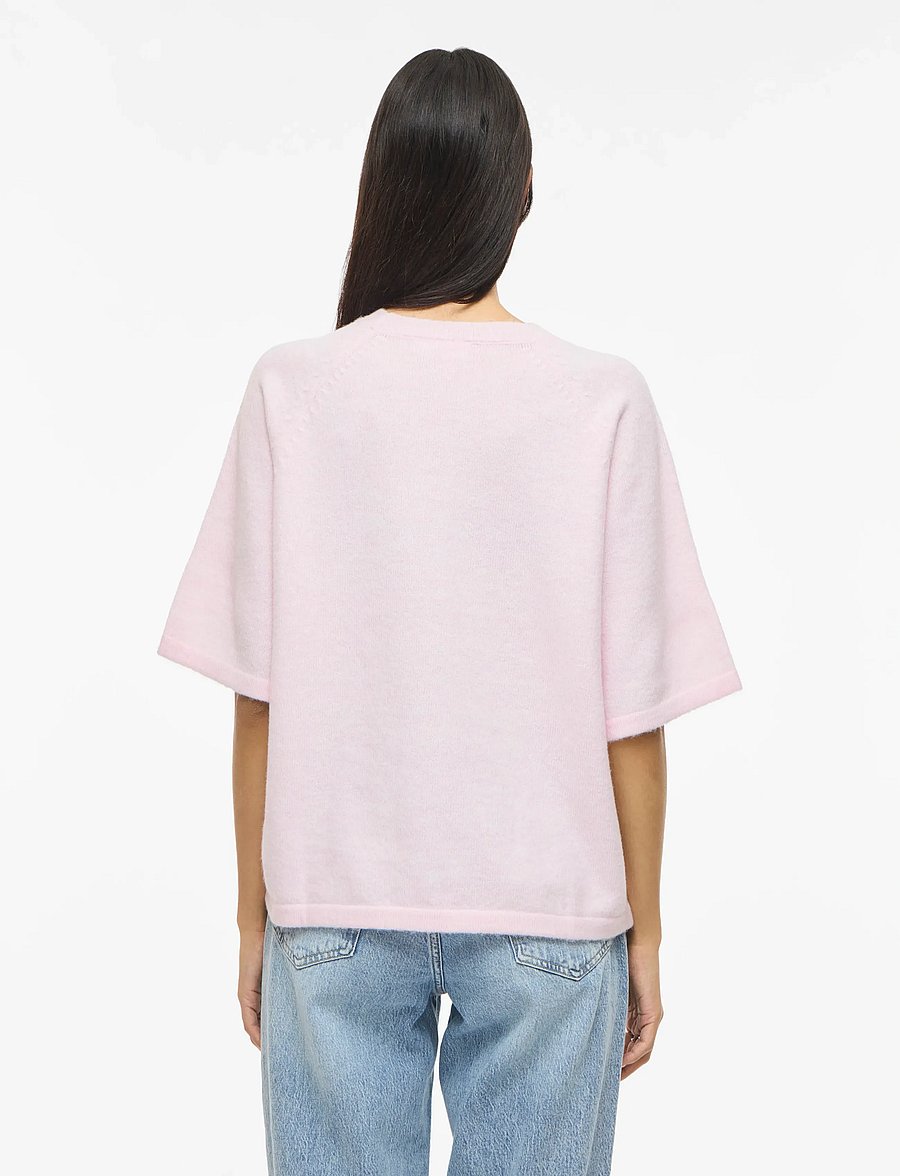 Vila - VILIGA 2/4 O-NECK KNIT TOP - NOOS - pullover - cherry blossom - 3