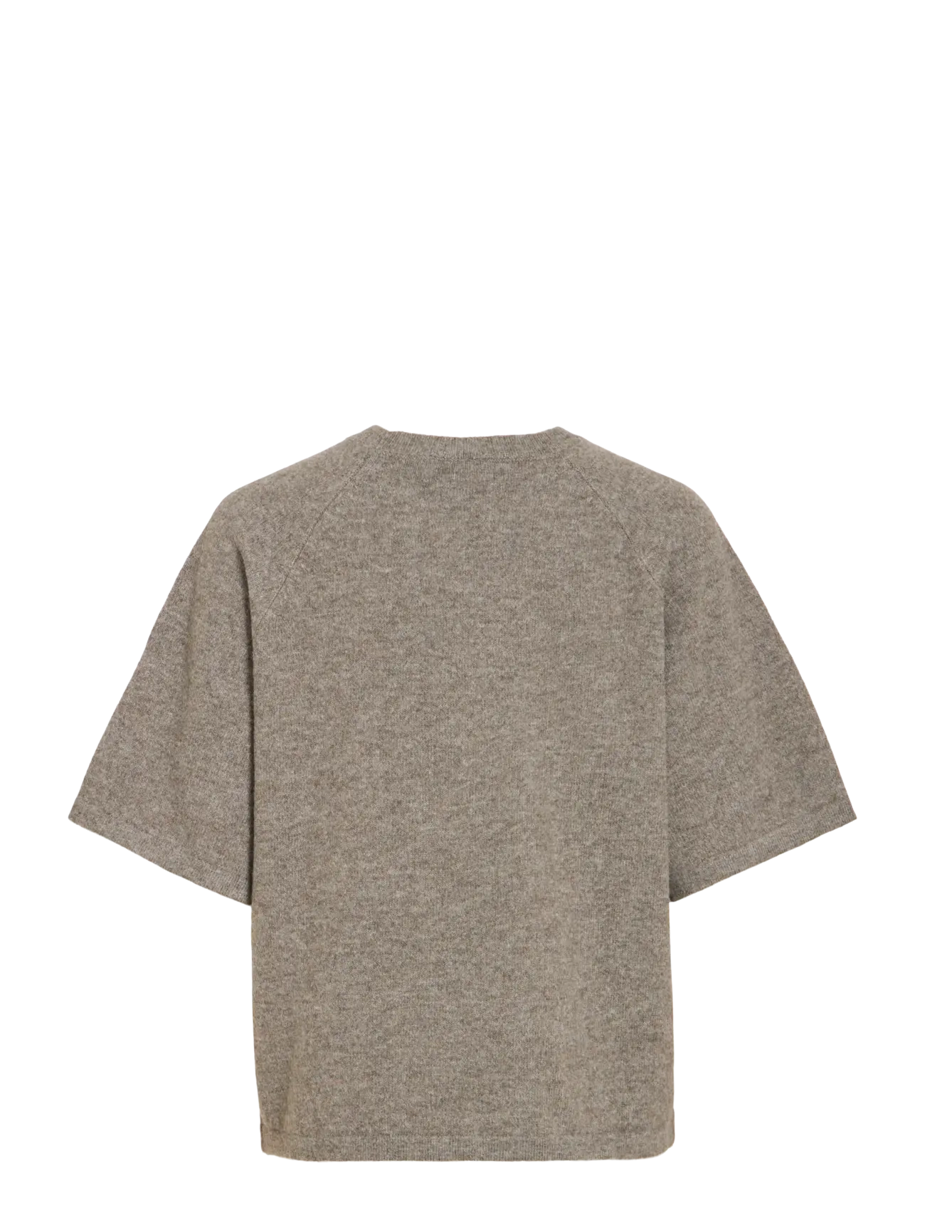 Vila - VILIGA 2/4 O-NECK KNIT TOP - NOOS - pulls - falcon - 2