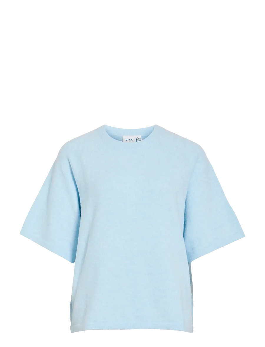 Vila - VILIGA 2/4 O-NECK KNIT TOP - NOOS - pullover - nantucket breeze - 1