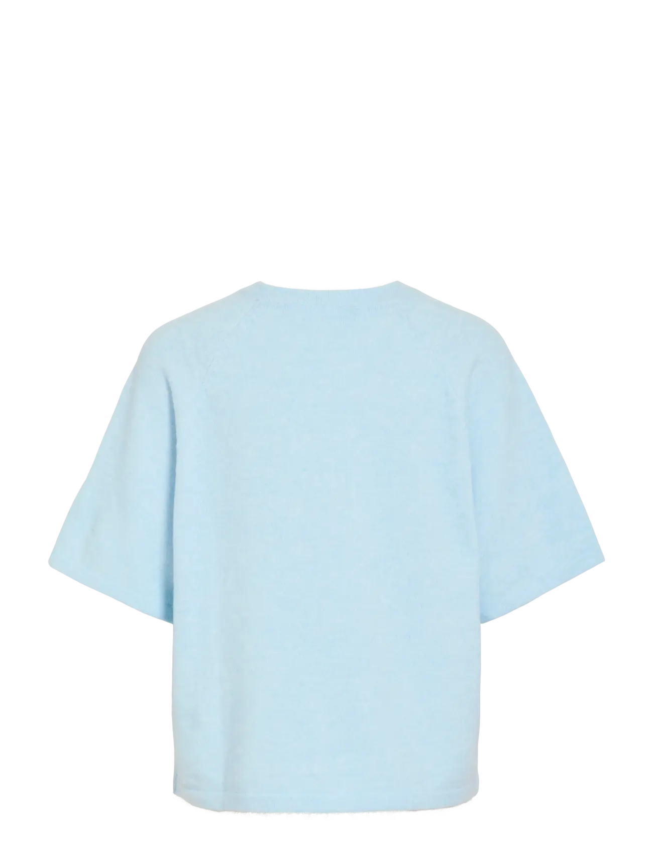 Vila - VILIGA 2/4 O-NECK KNIT TOP - NOOS - sviitrid - nantucket breeze - 2