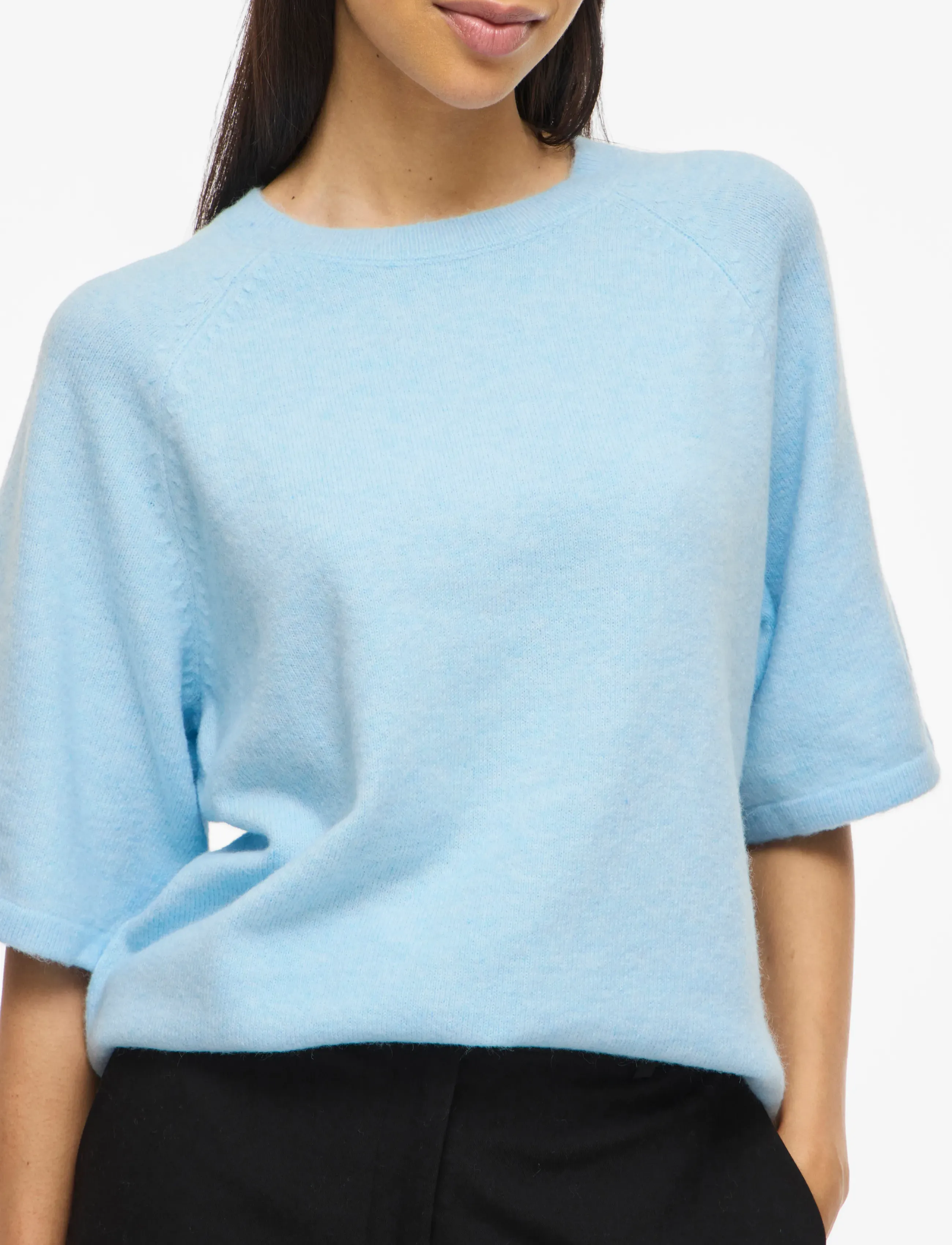 VILA Viliga 2/4 O-Neck Knit Top Noos stickade tröjor dam – bild 6
