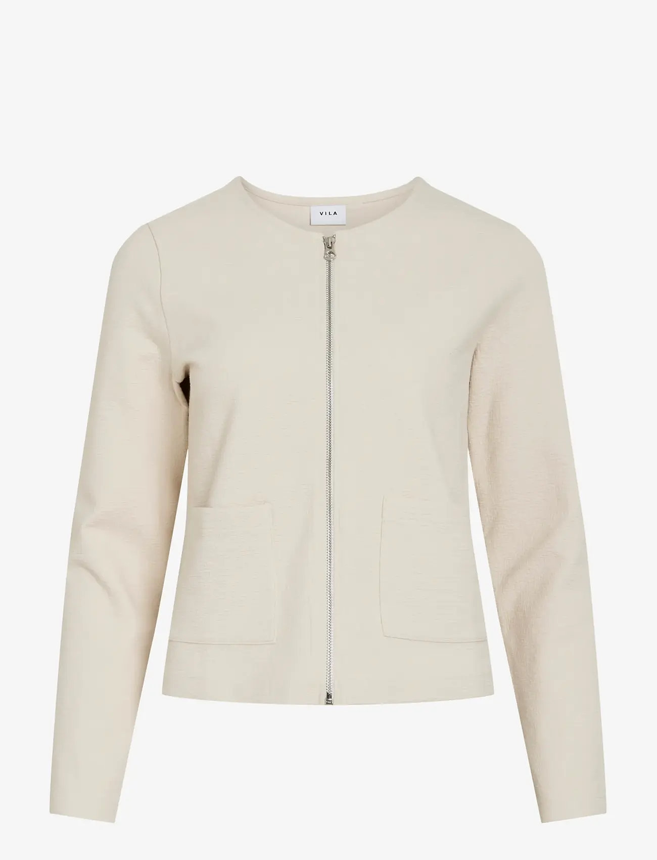 Vila - VIGARDEN L/S SHORT CARDIGAN - NOOS - kardiganid - birch - 1