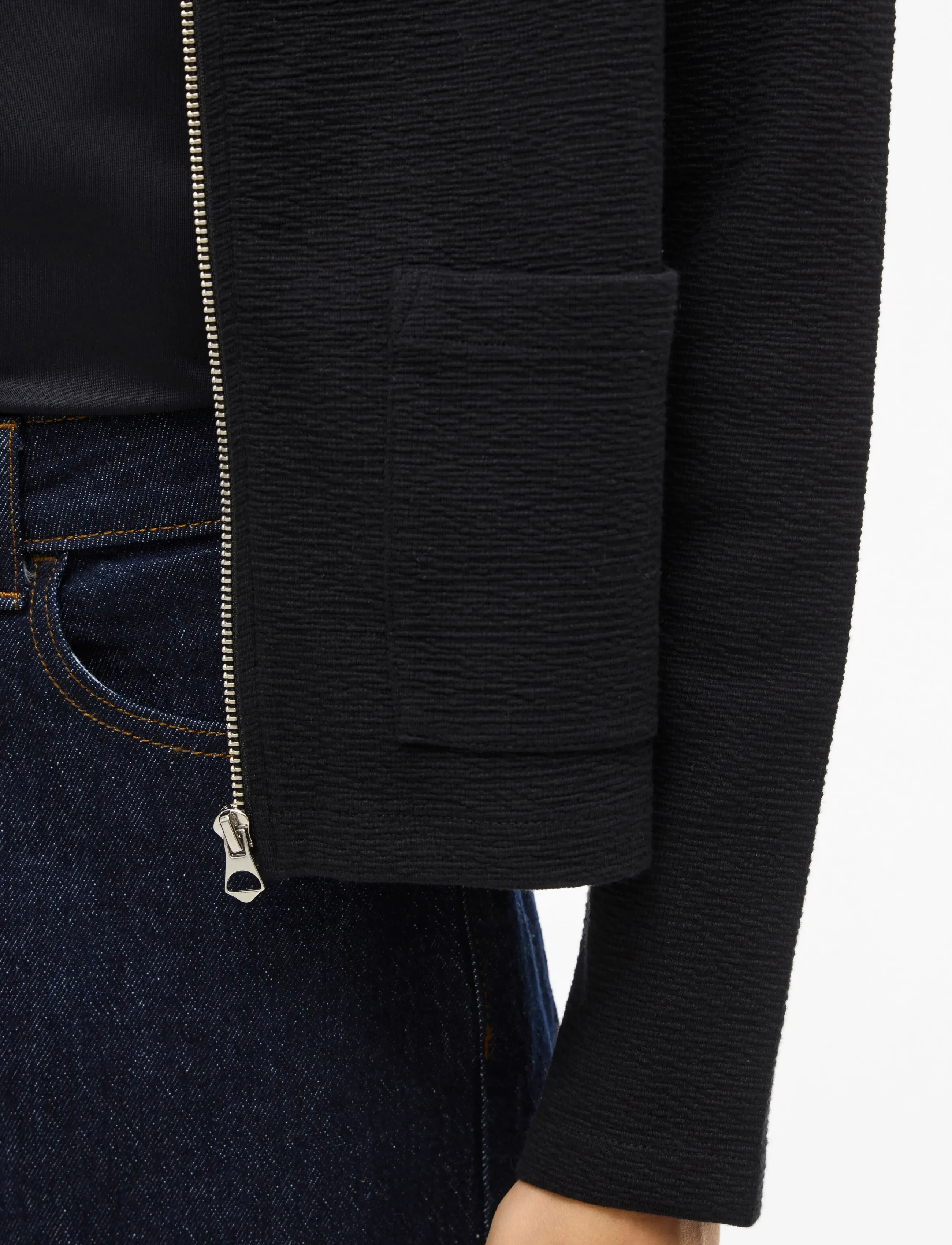 Vila - VIGARDEN L/S SHORT CARDIGAN - NOOS - cardigans - black beauty - 5
