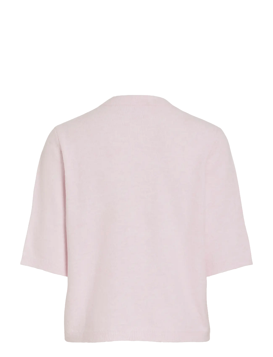 Vila - VILIGA 2/4 O-NECK KNIT CARDIGAN - NOOS - strickjacken - cherry blossom - 2
