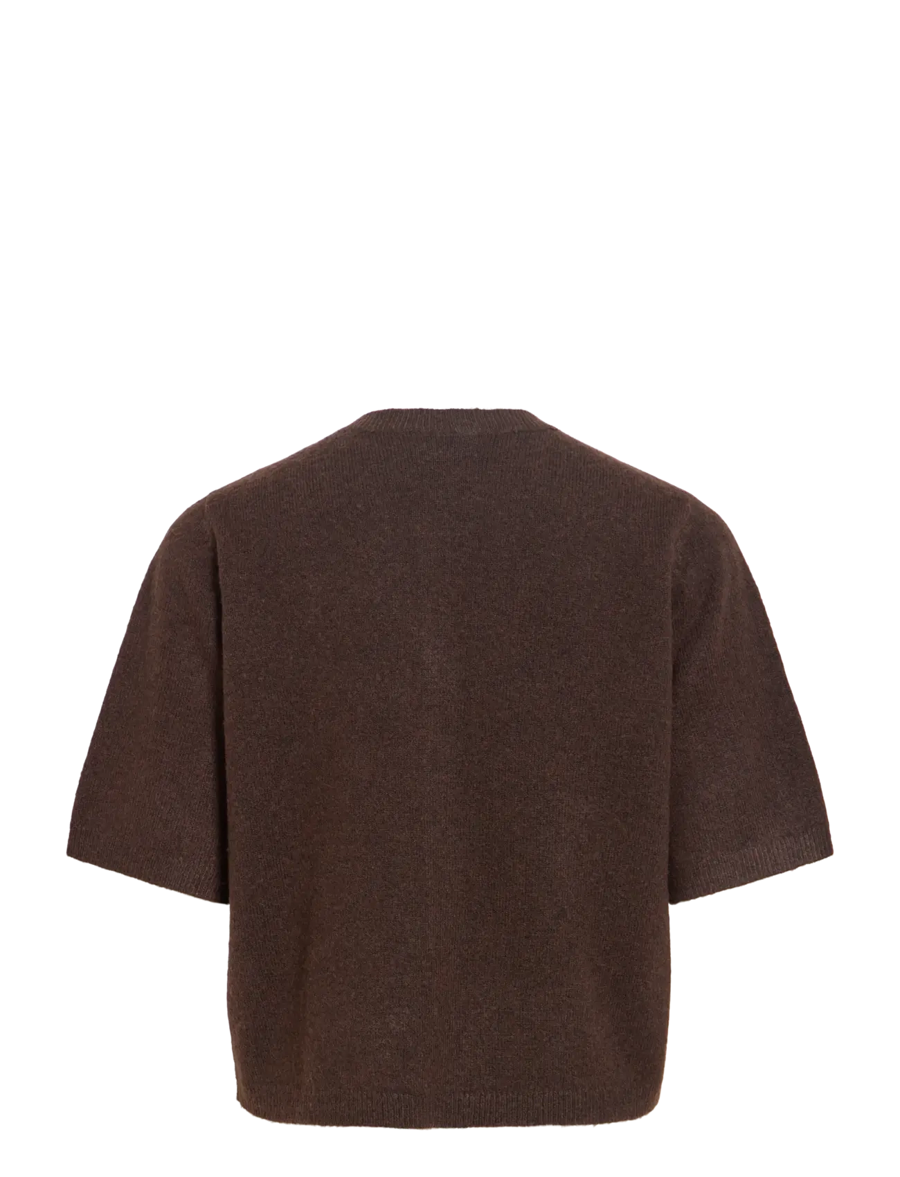 Vila - VILIGA 2/4 O-NECK KNIT CARDIGAN - NOOS - cardigans - coffee bean - 2