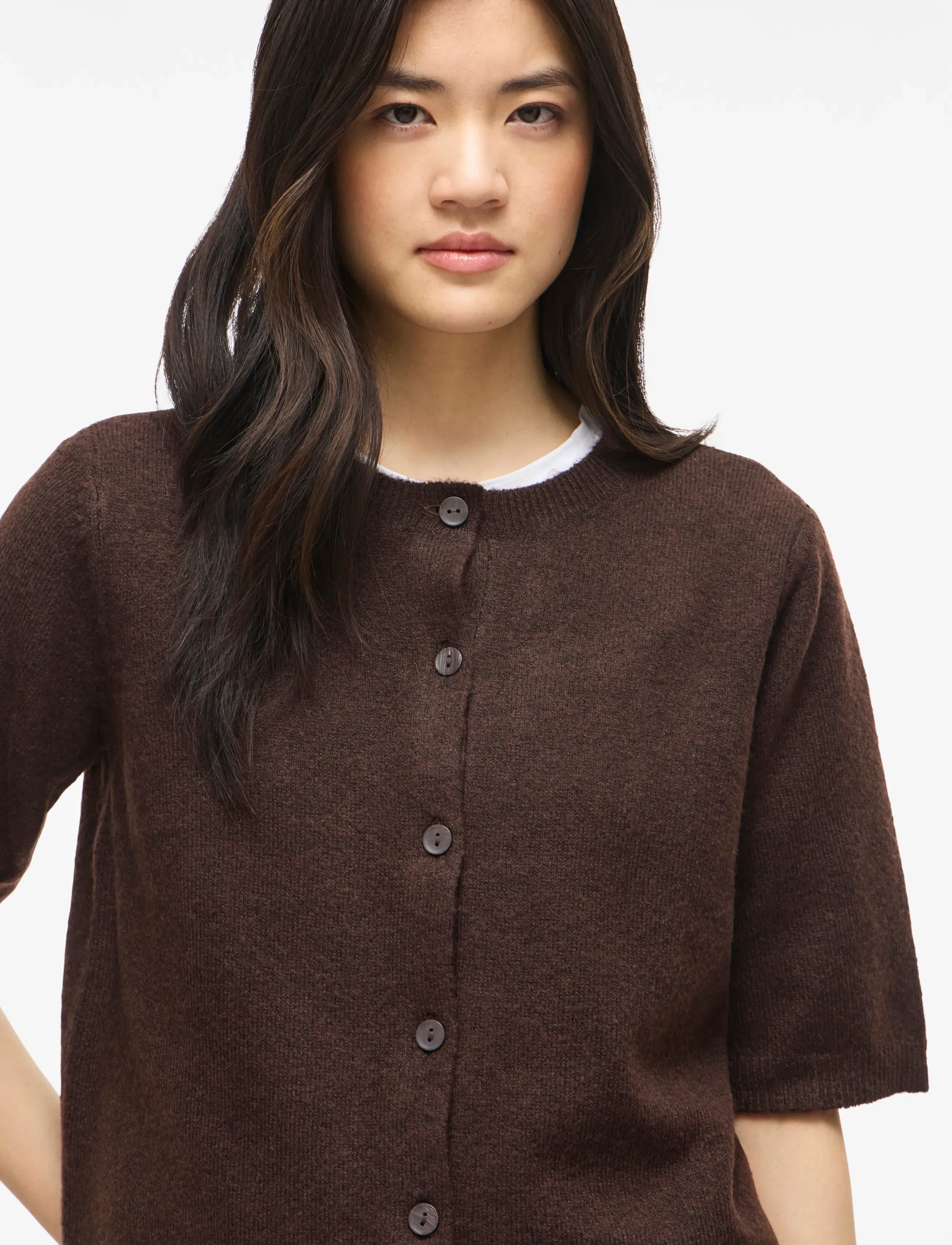 Viliga 2/4 O-Neck Knit Cardigan Noos 4