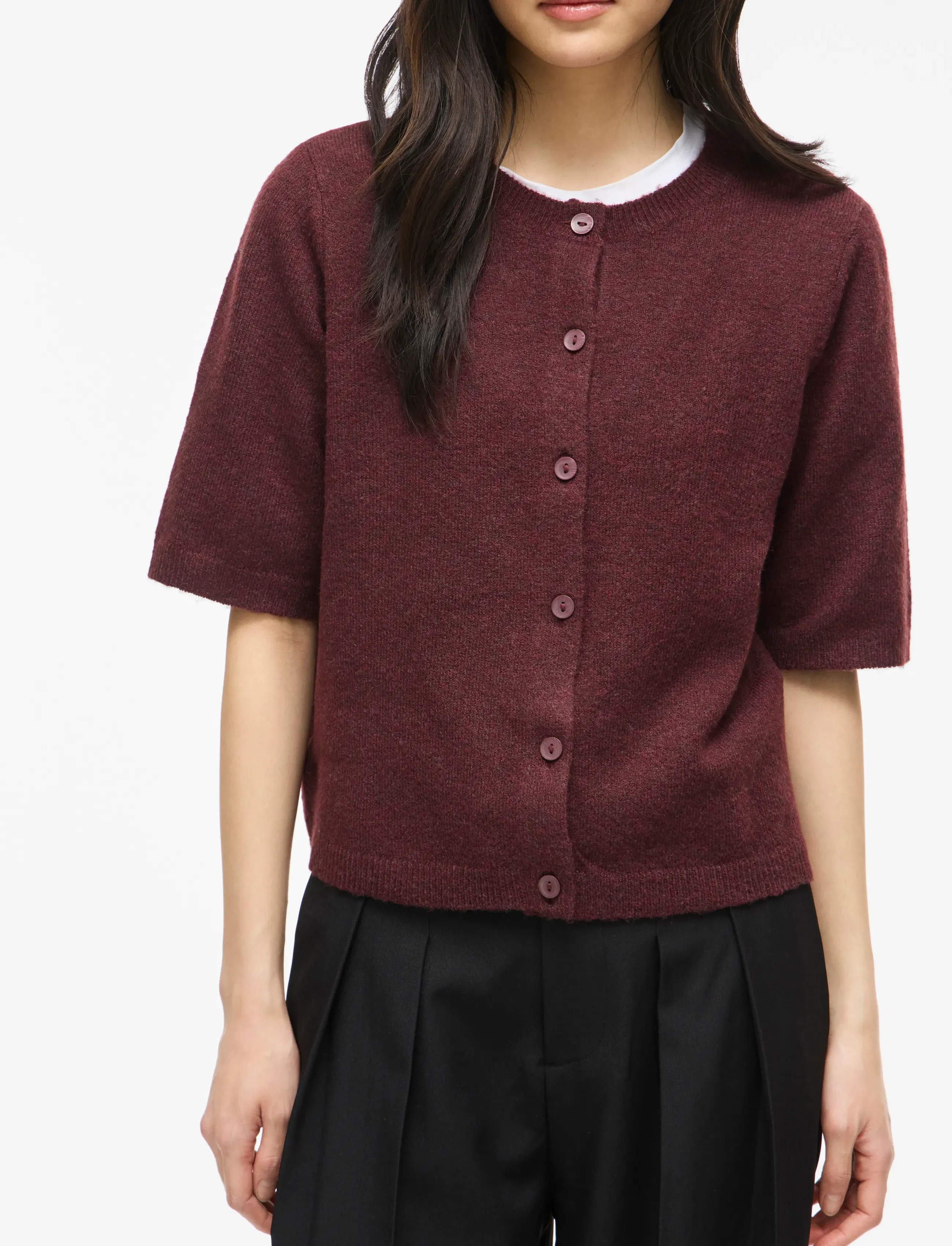 Viliga 2/4 O-Neck Knit Cardigan Noos 6