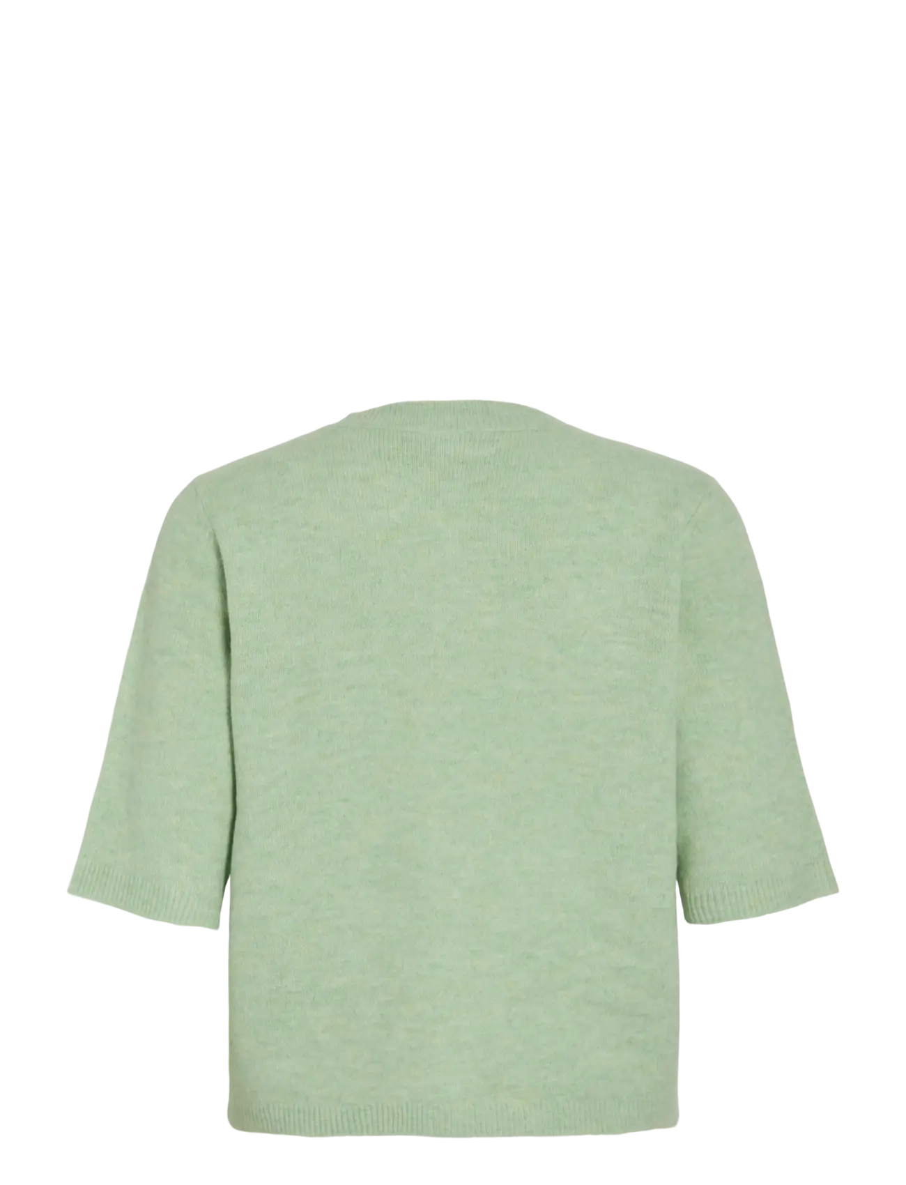 Vila - VILIGA 2/4 O-NECK KNIT CARDIGAN - NOOS - cardigans - smoke green - 2