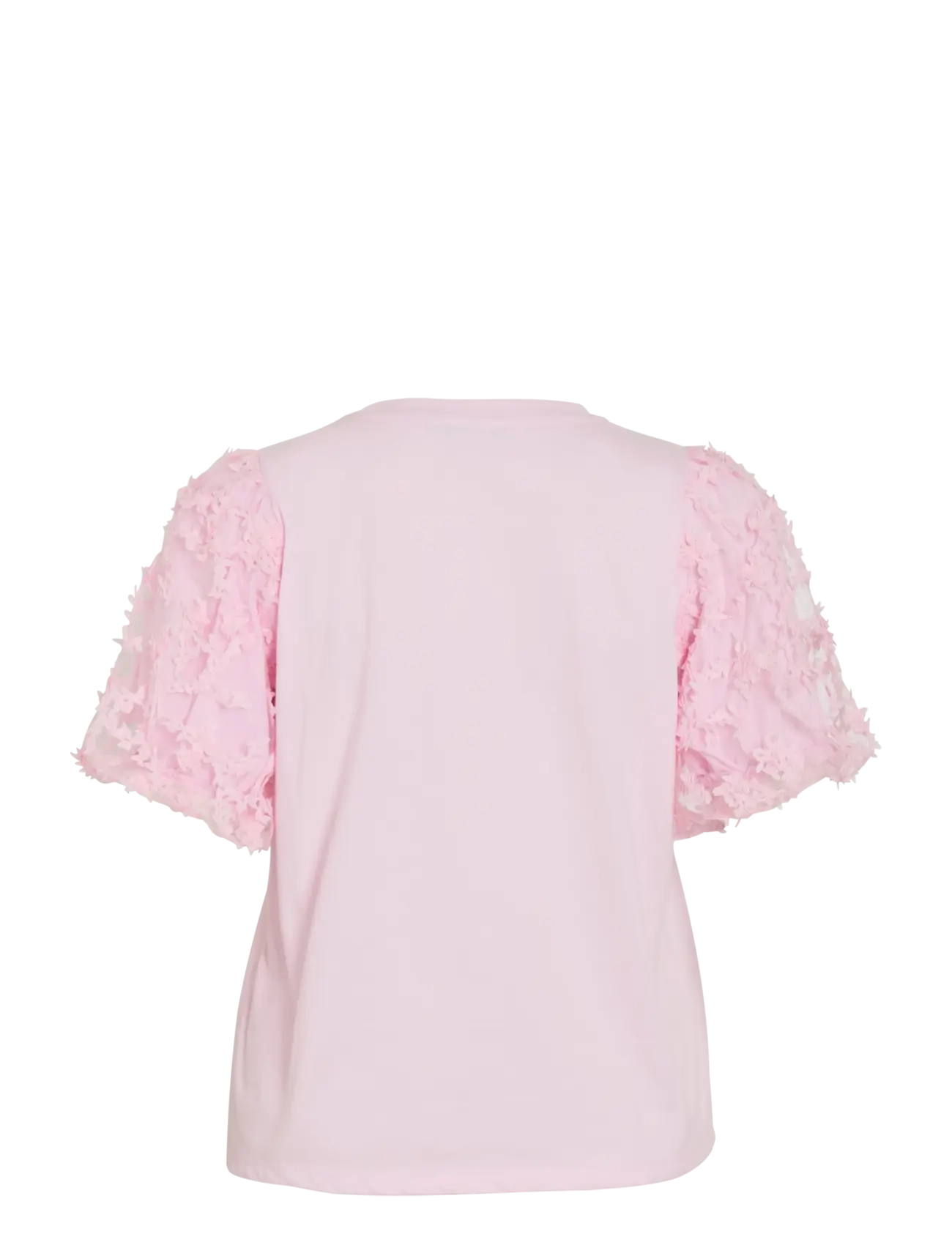 Vila - VIONESCA O-NECK S/S TOP - t-särgid - cherry blossom - 2