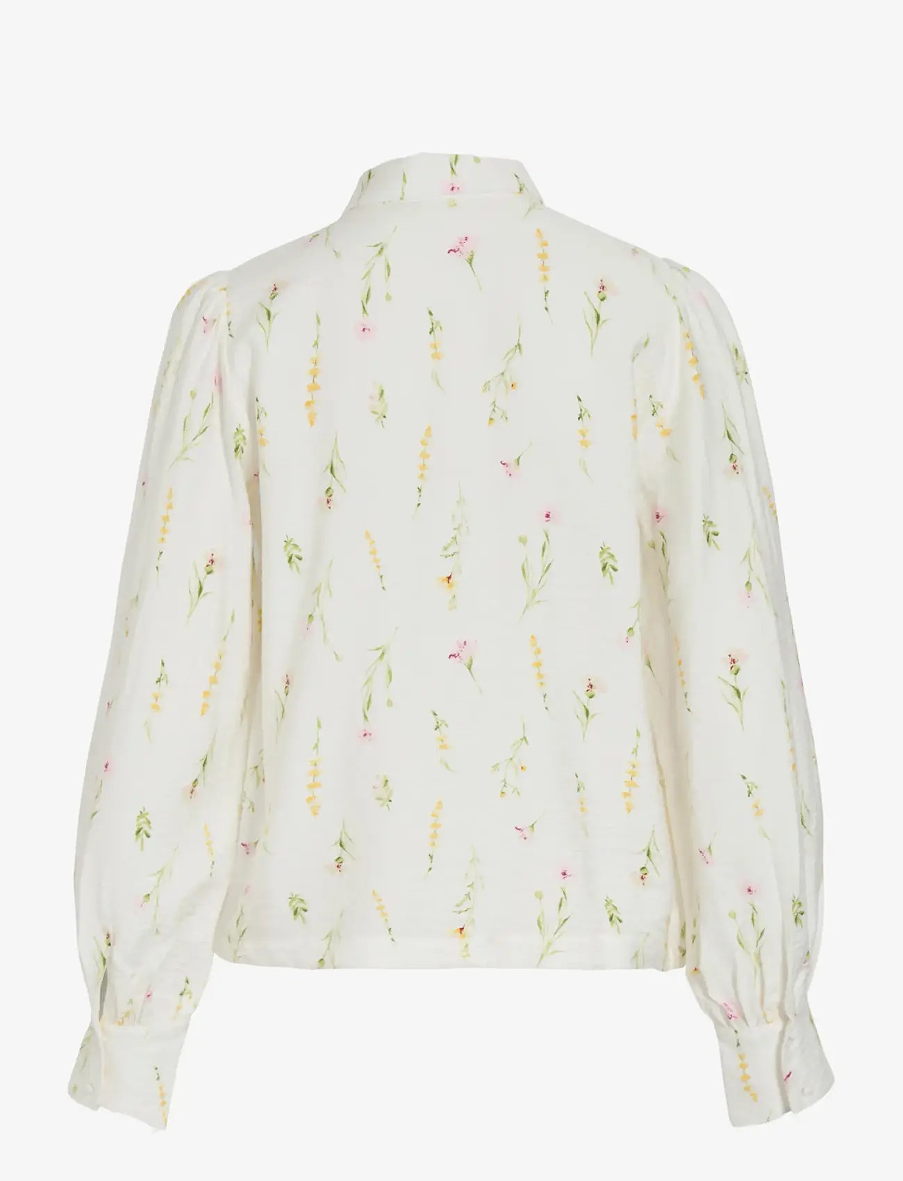 Vila - VIGITI LORE L/S SHIRT - langerma skyrtur - snow white - 2