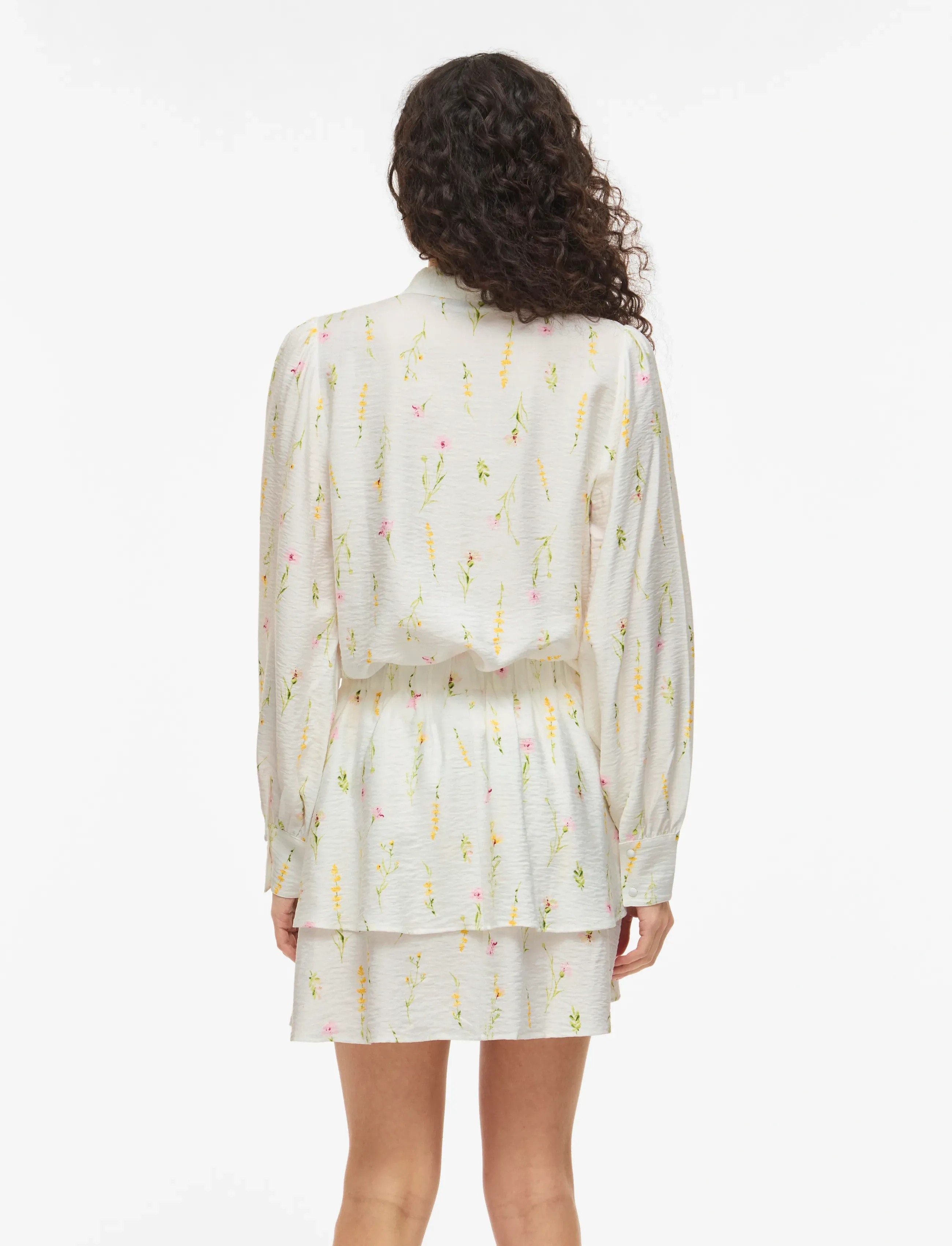 Vila - VIGITI LORE L/S SHIRT - langärmlige hemden - snow white - 3