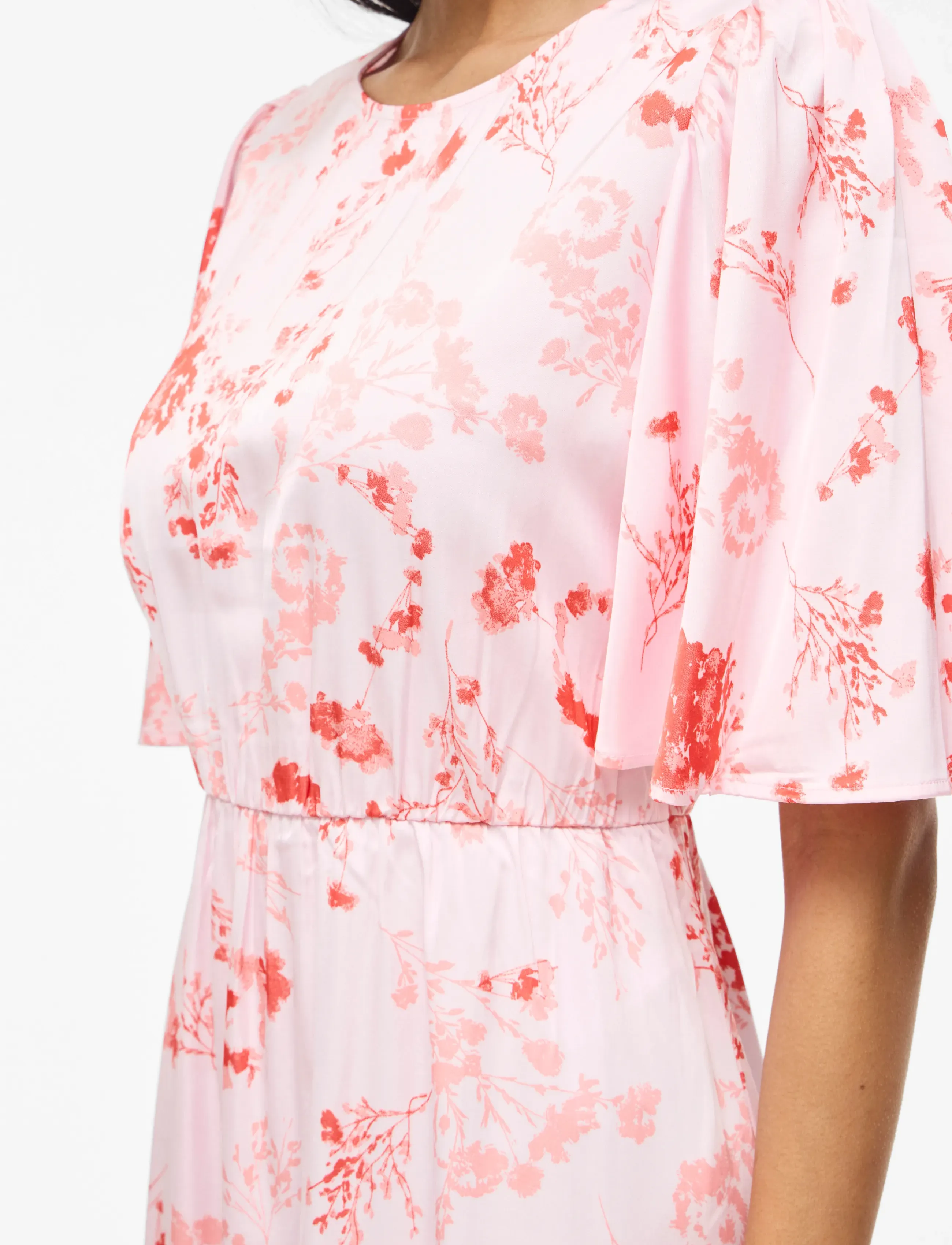 VILA Vithalia Anya 2/4 O-Neck Dress/Dc midiklänningar dam – bild 6