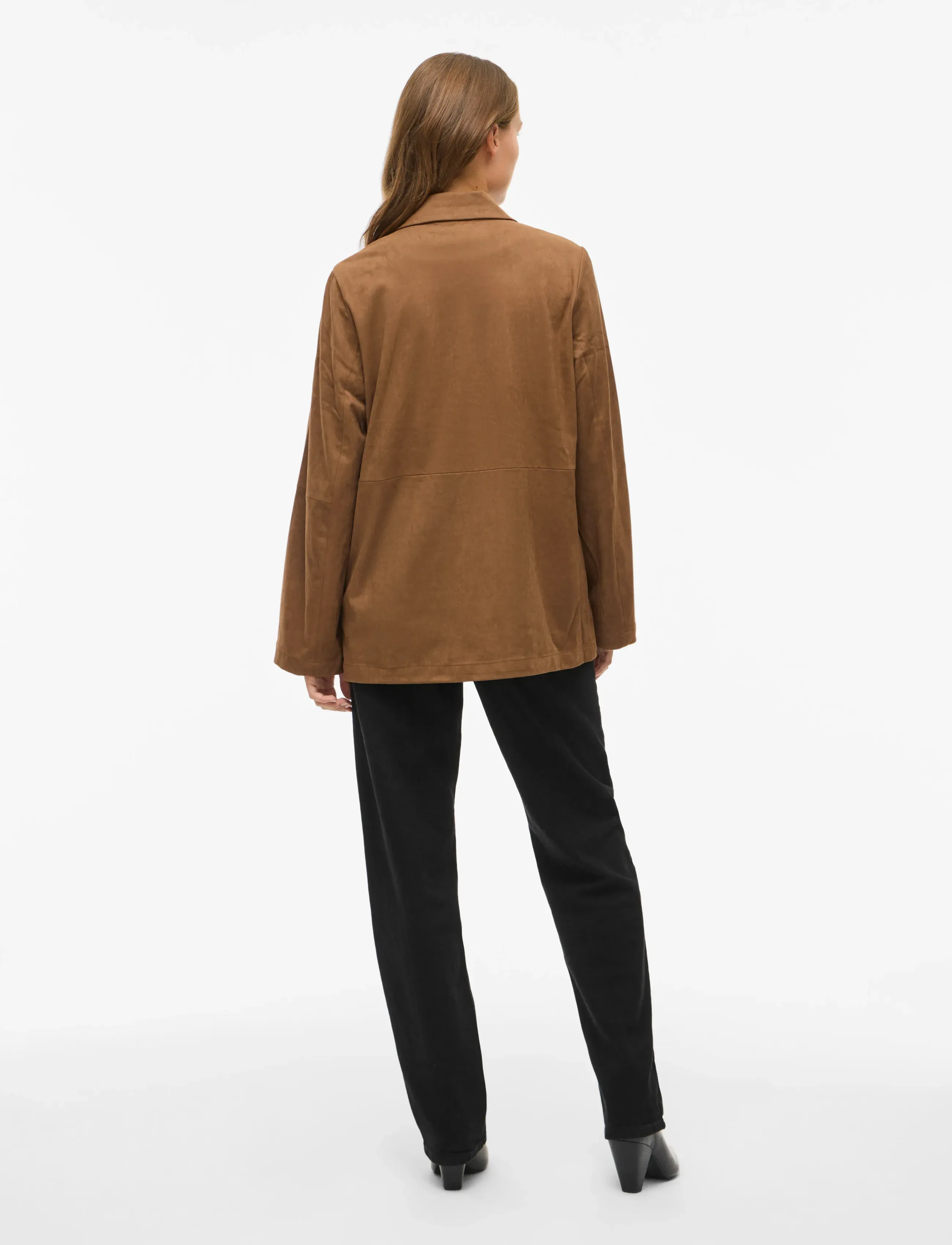 Vila - VIHENA LOOSE BLAZER /LN - einreihige blazer - argan oil - 3