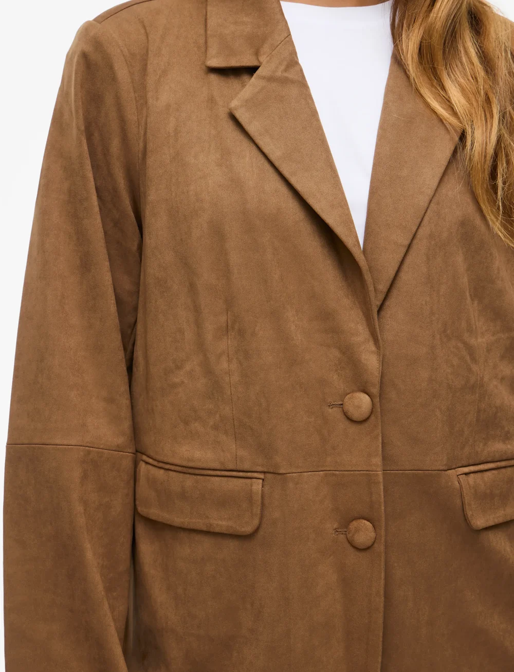 Vila - VIHENA LOOSE BLAZER /LN - einreihige blazer - argan oil - 5