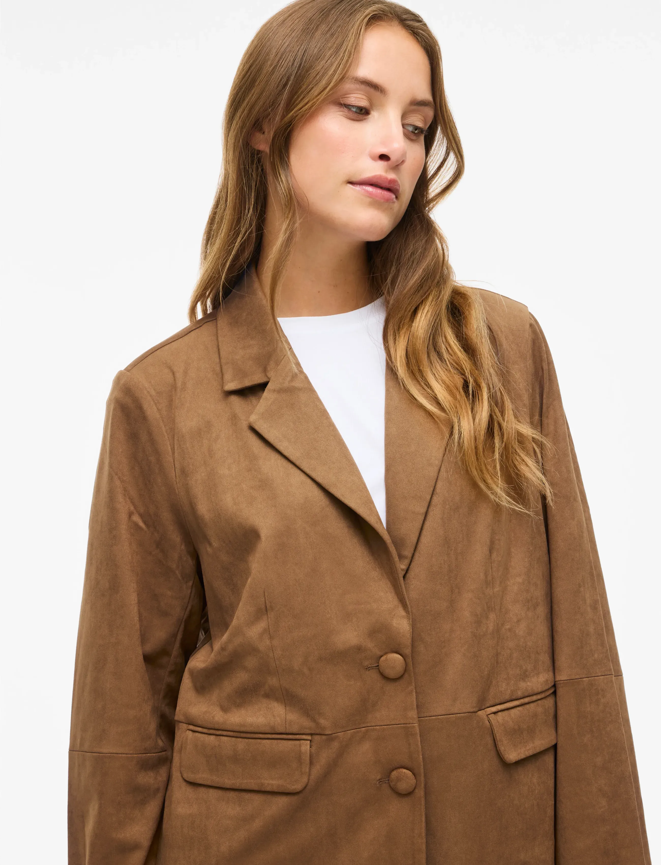 VILA Vihena Loose Blazer /Ln dam – bild 5