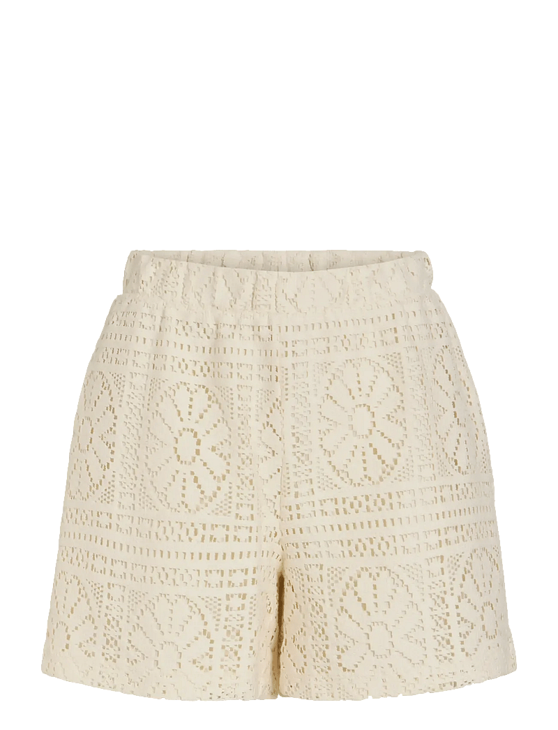 Vila - VIMERINDA HW SHORTS/VOL - casual shorts - birch - 1