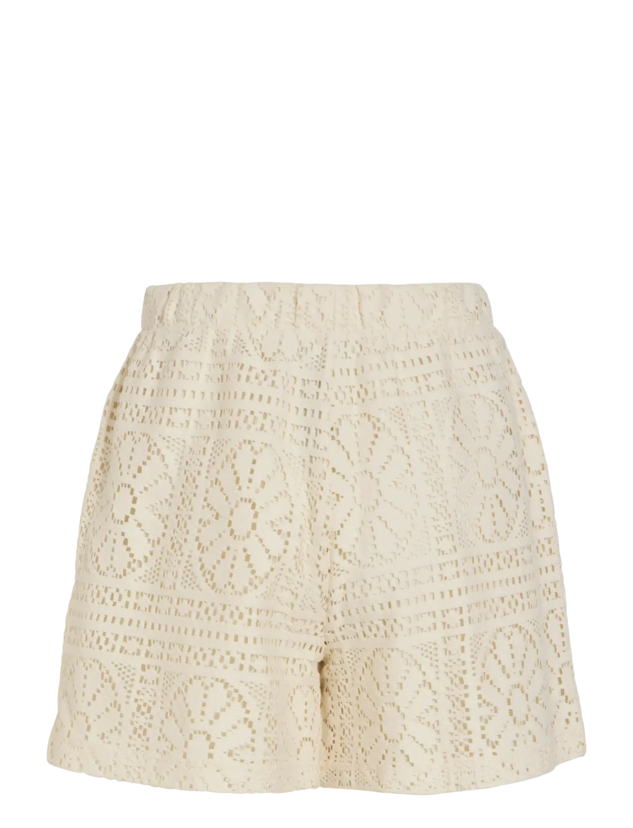 Vila - VIMERINDA HW SHORTS/VOL - casual shorts - birch - 2